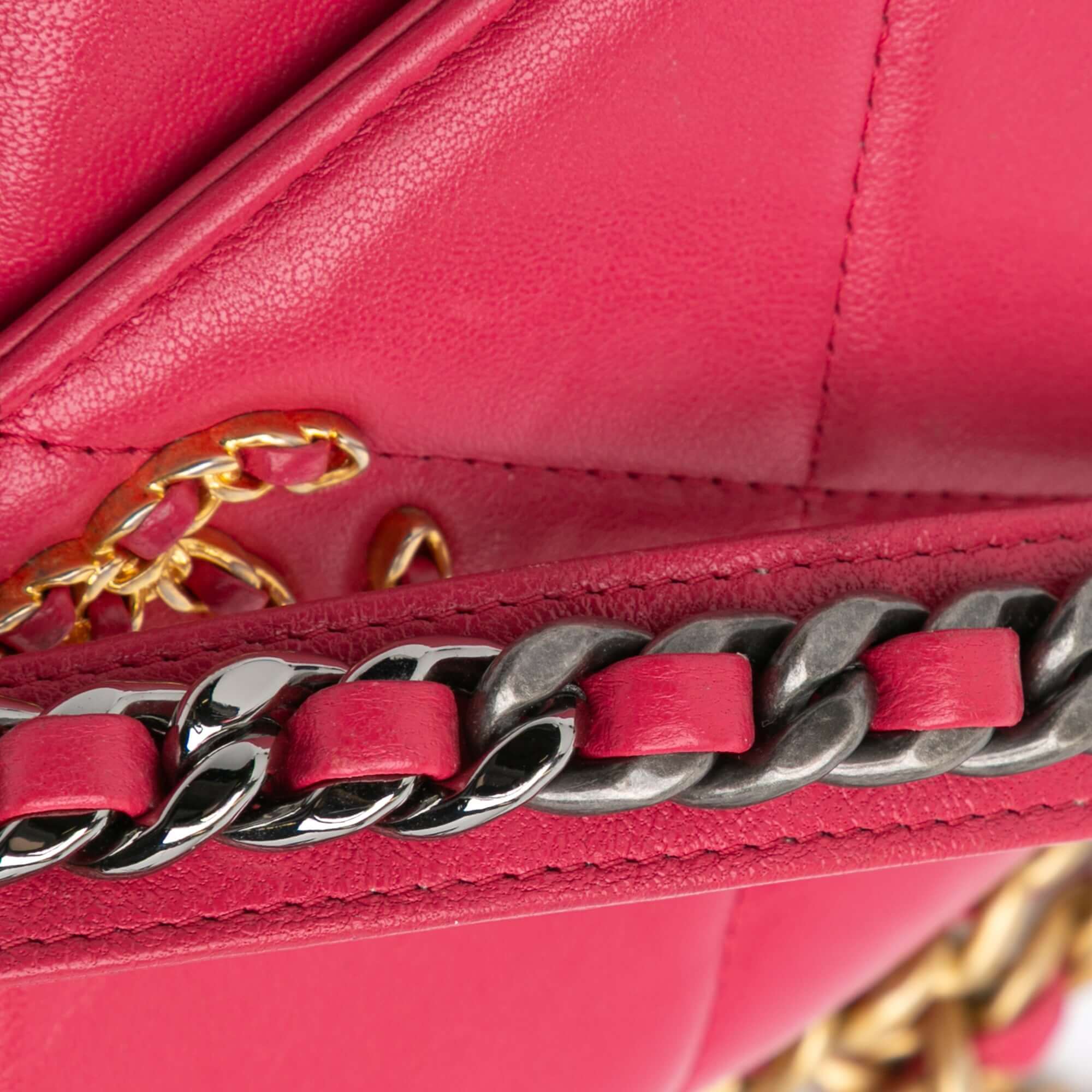 Chanel Quilted Lambskin 19 Wallet on Chain