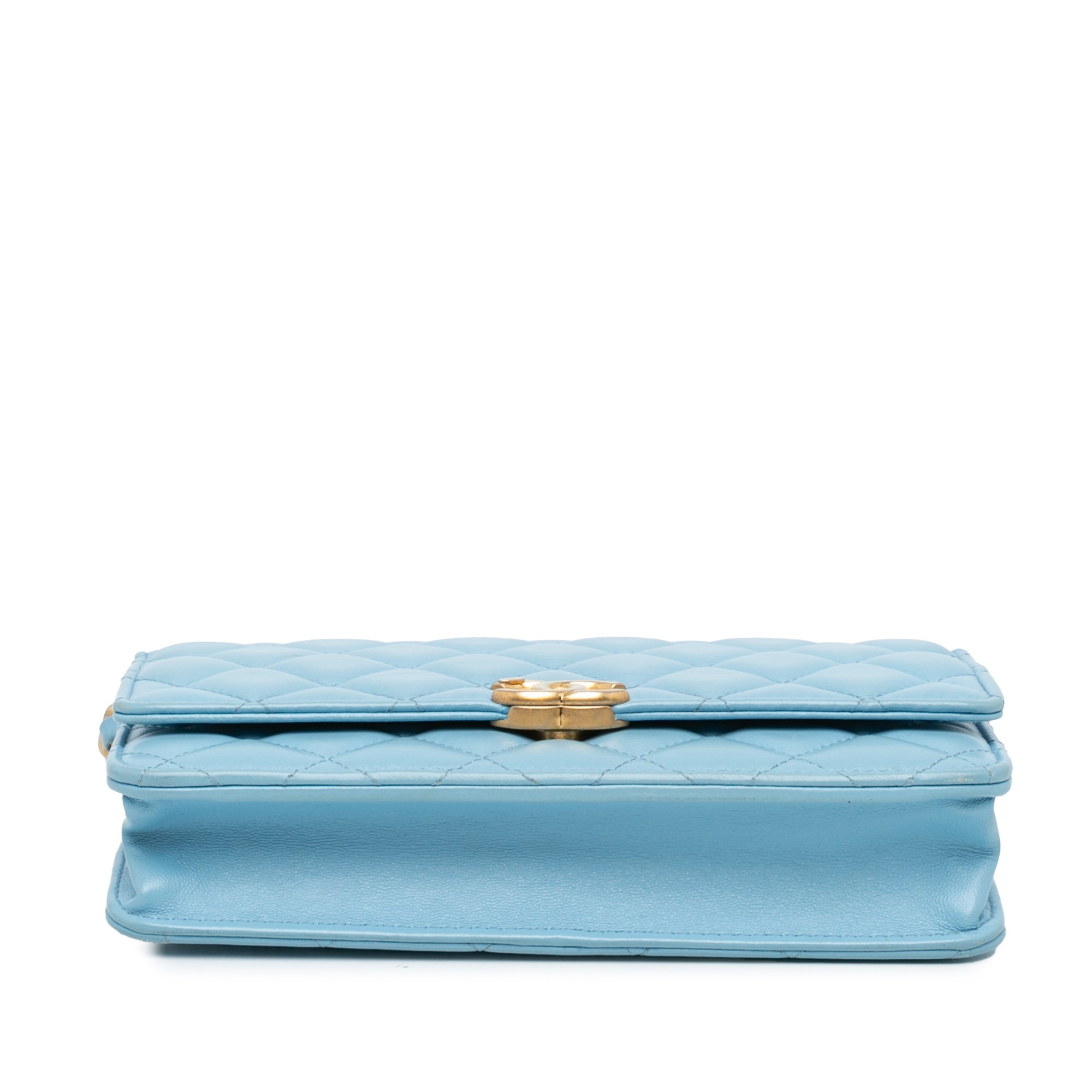 Chanel CC Quilted Lambskin Candy Chain Wallet on Chain - image 3