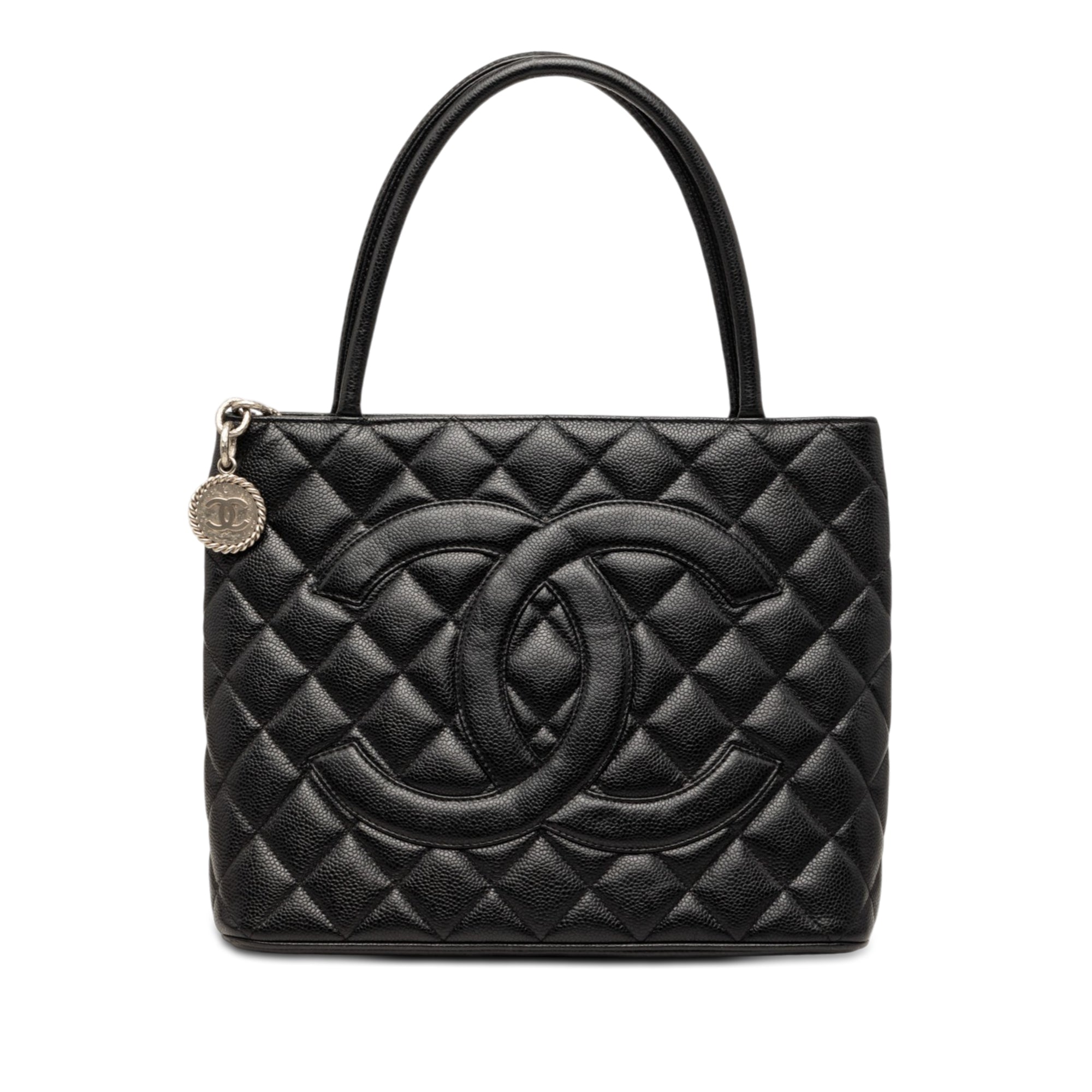 Chanel Caviar Medallion Tote - image 1