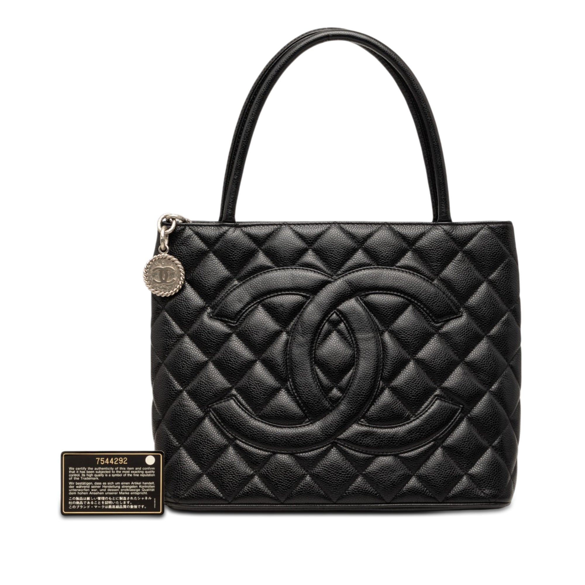 Chanel Caviar Medallion Tote - image 8