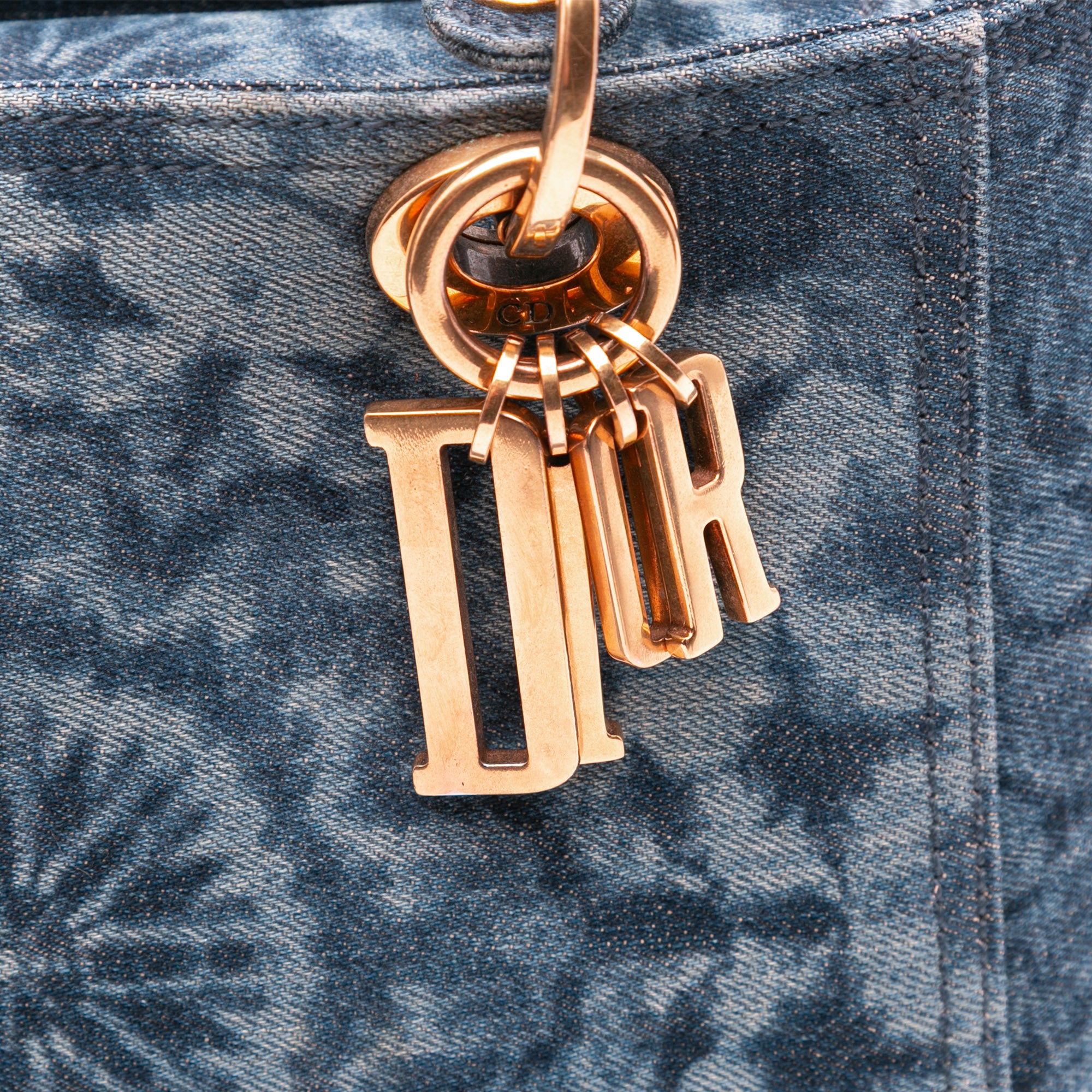 Dior Medium Denim KaleiDiorscopic Lady Dior - image 7