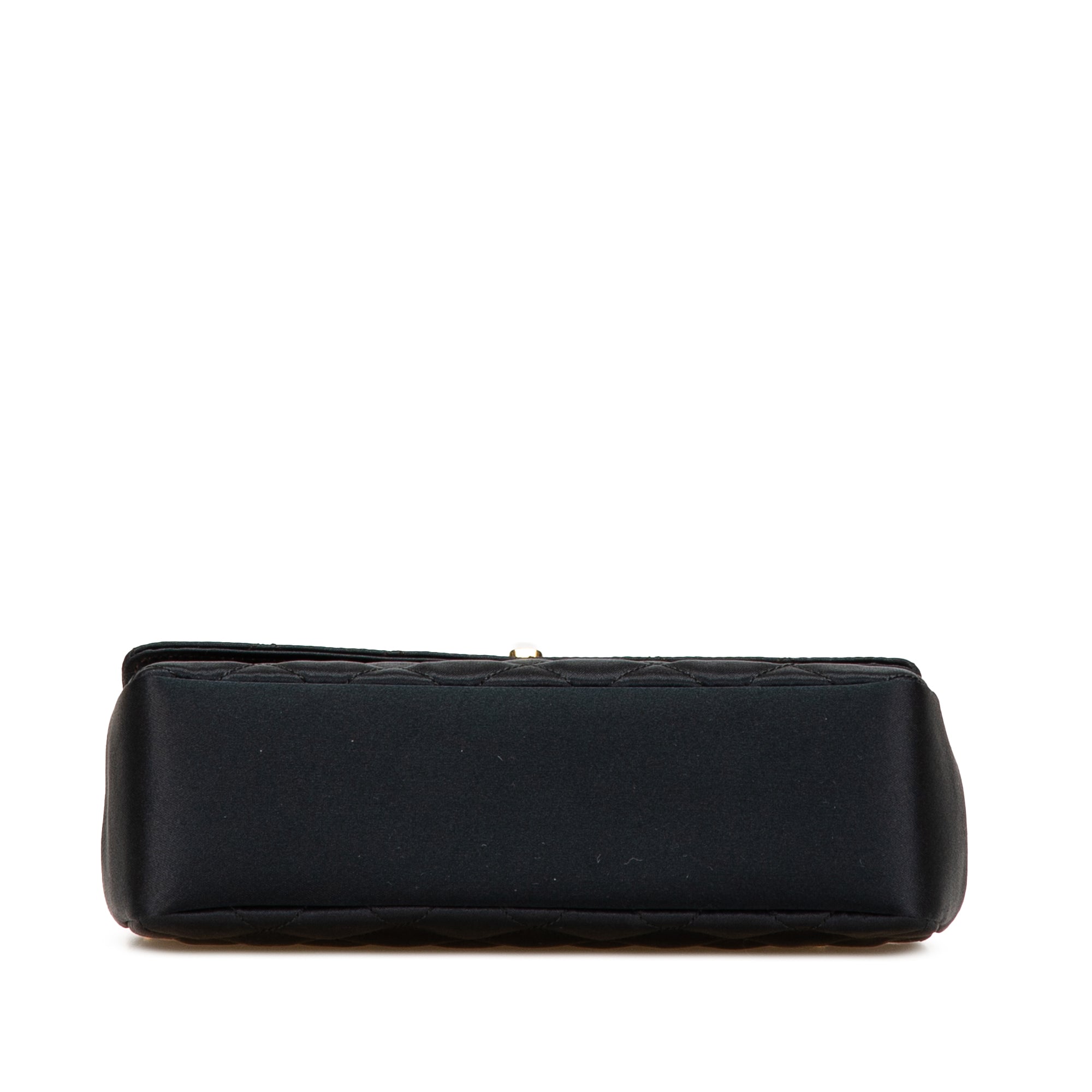 Chanel Mini Rectangular CC Quilted Satin Flap - image 3
