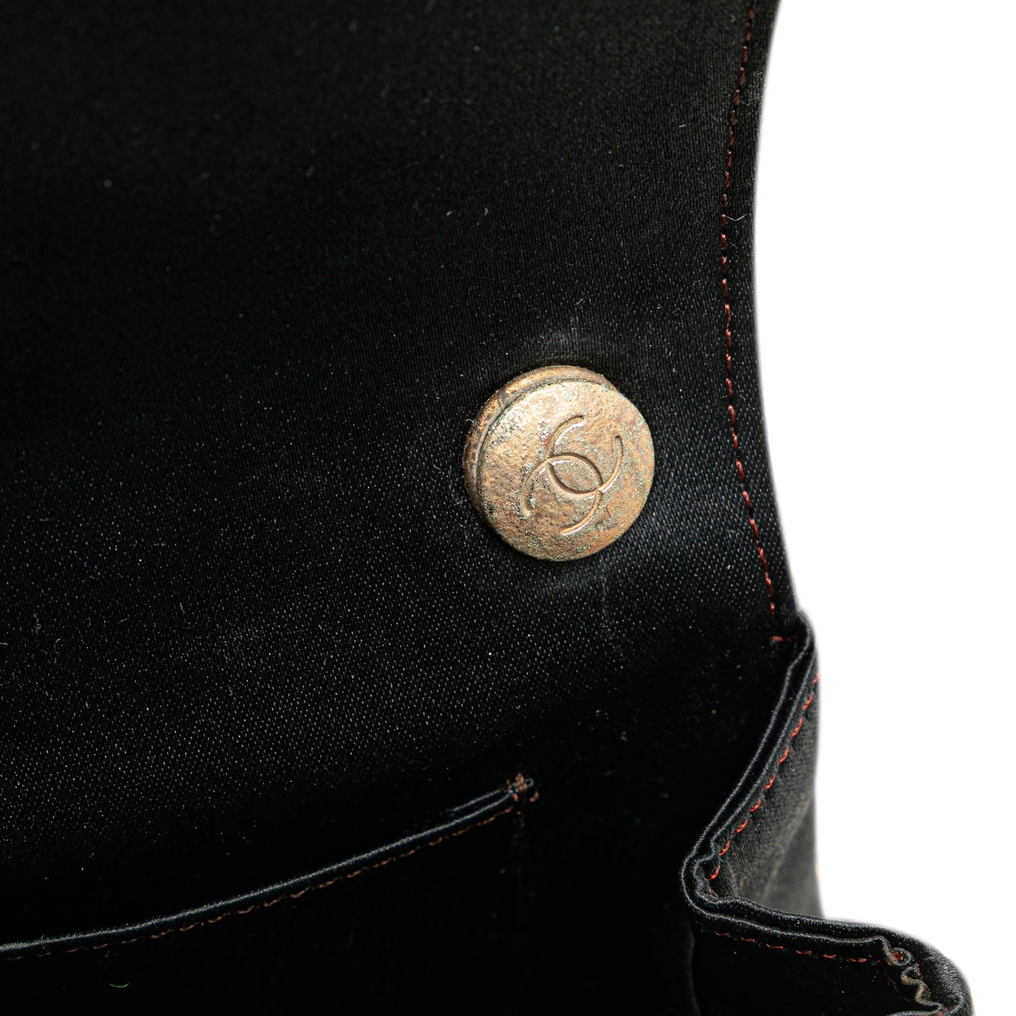 Chanel Mini Rectangular CC Quilted Satin Flap - image 8