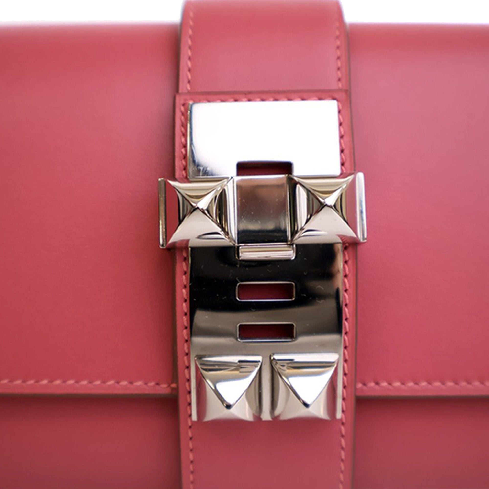 Hermès Tadelakt Medor Clutch 23 - image 10