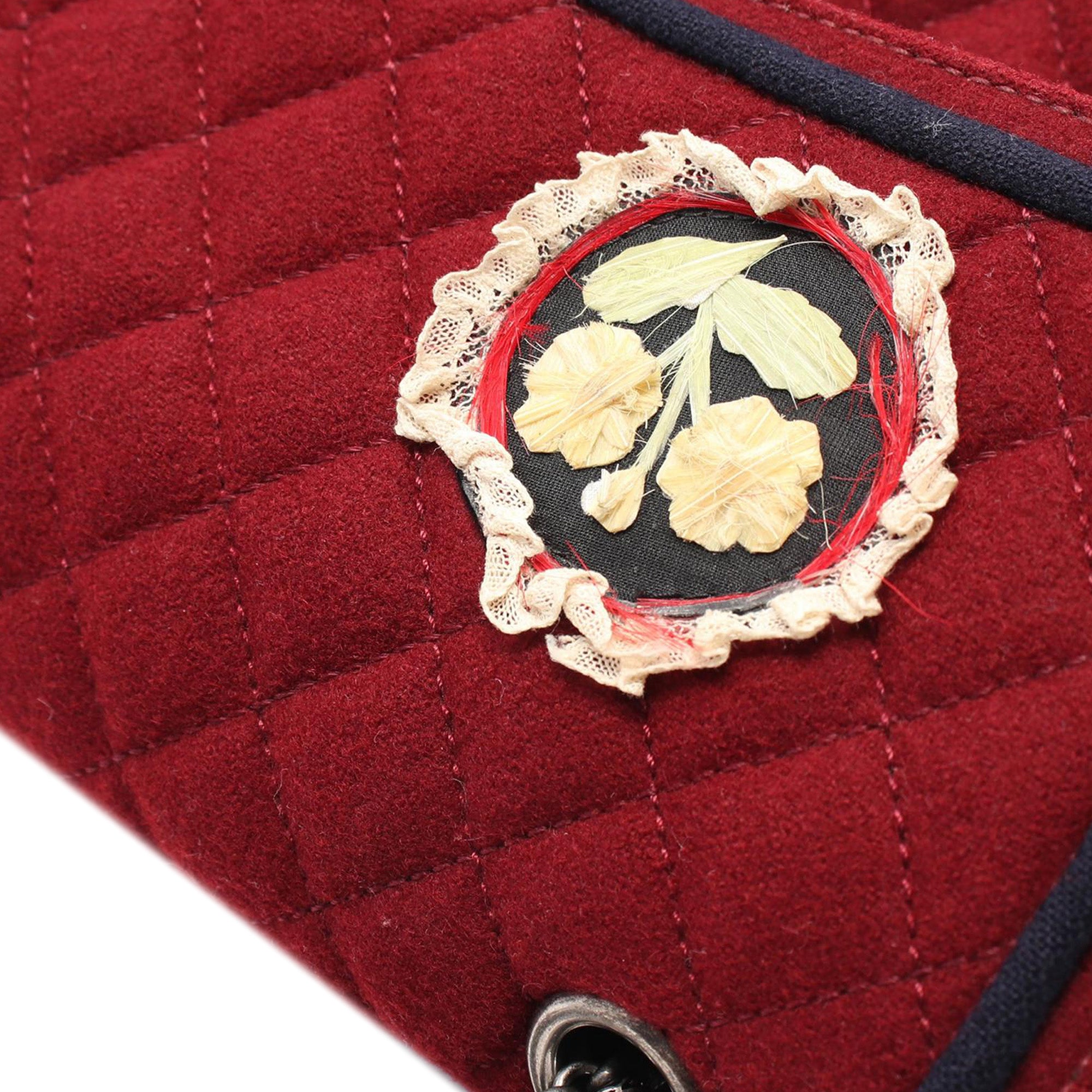 Chanel Paris-Salzburg Reissue 2.55 Quilted Wool Double Flap 225 - image 7