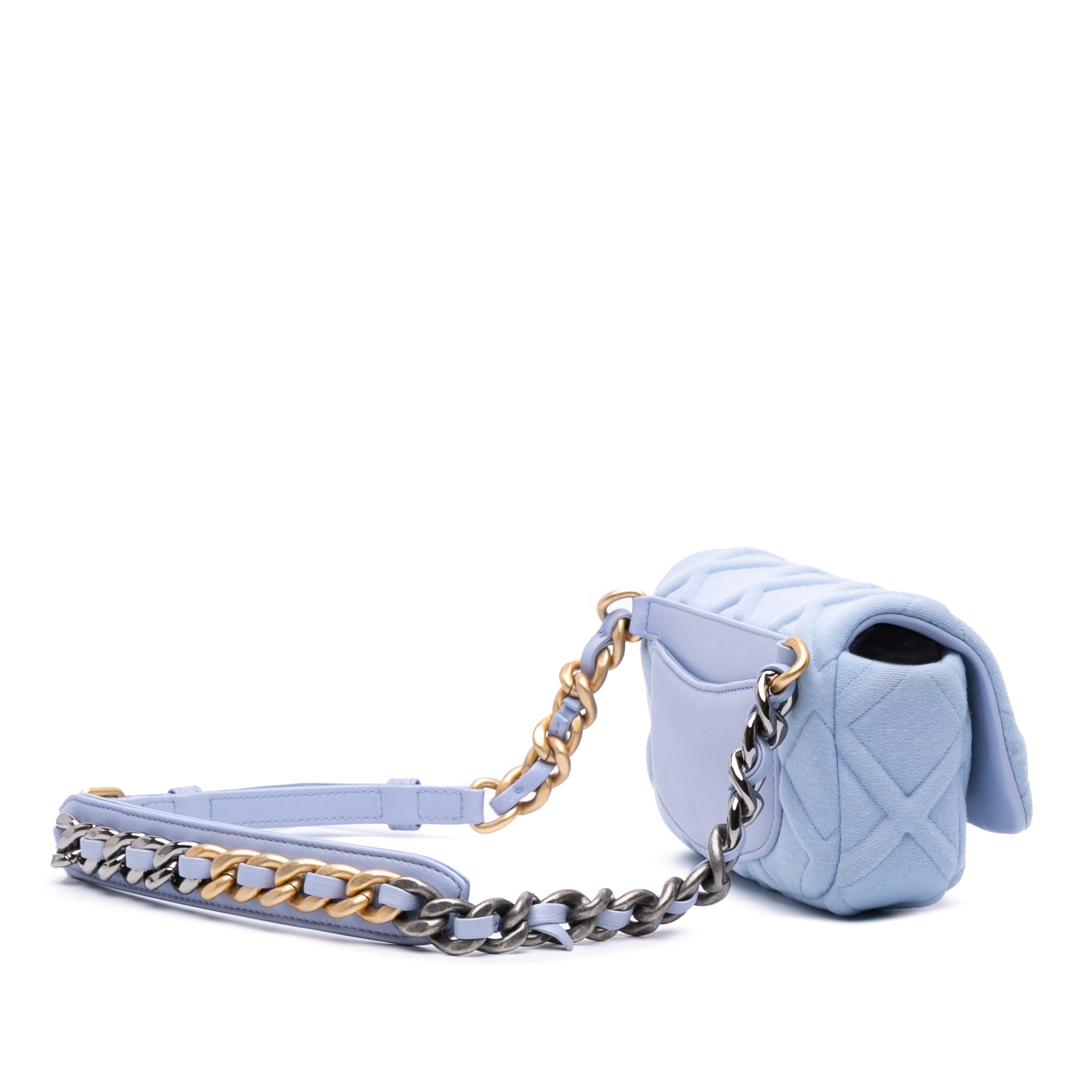 Chanel Jersey 19 Flap Belt Bag - image 2