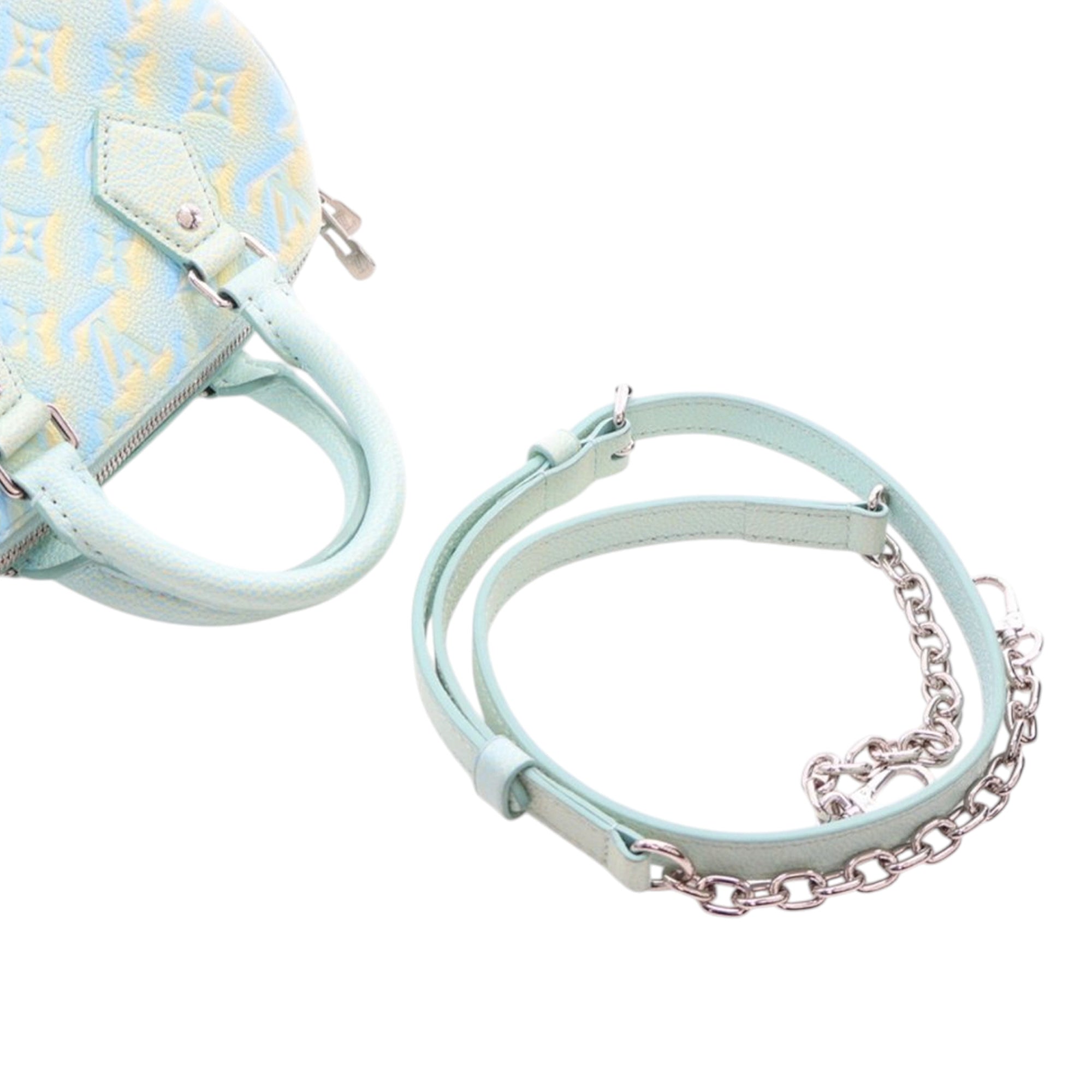 Louis Vuitton Monogram Empreinte Summer Stardust Speedy Bandouliere 20 - image 8