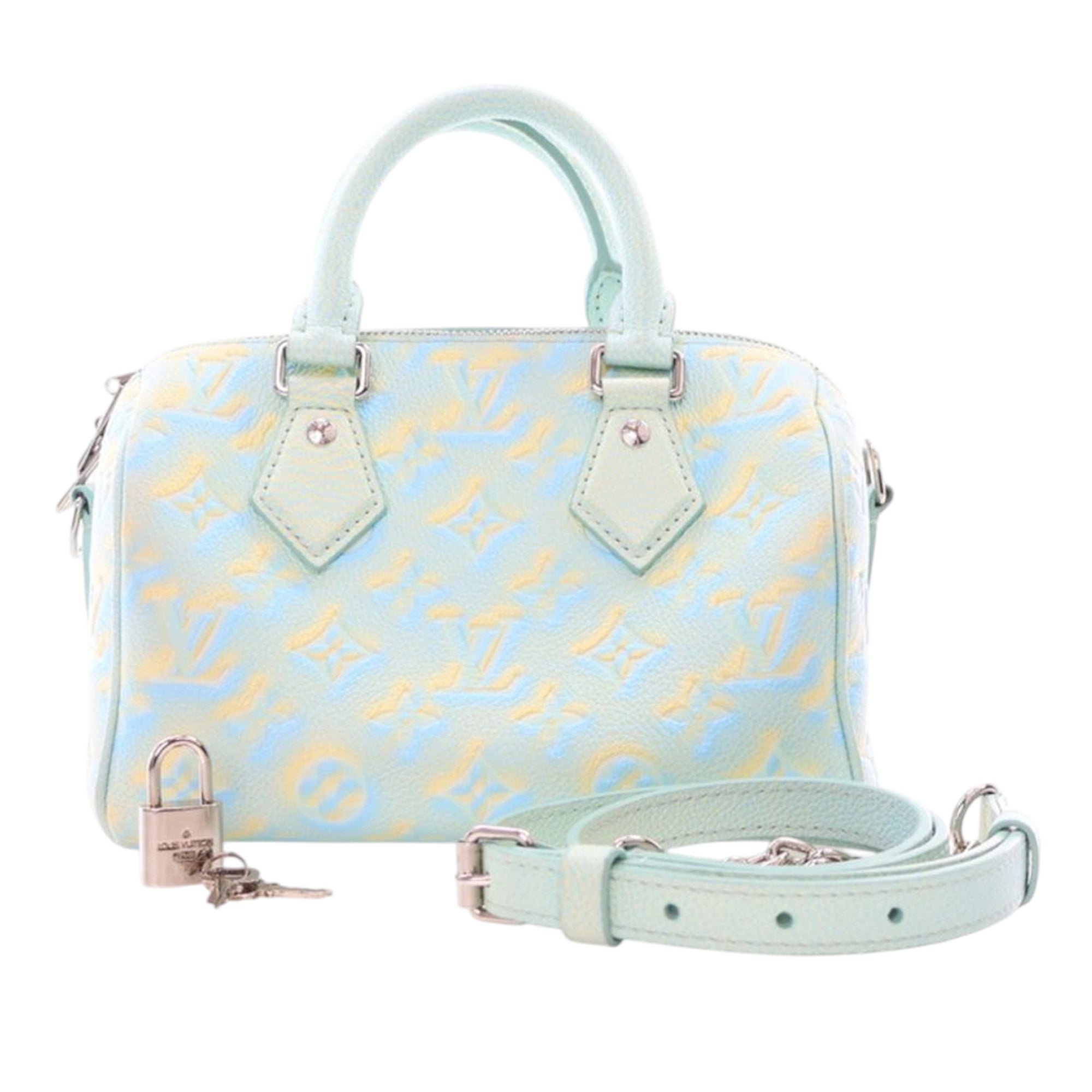 Louis Vuitton Monogram Empreinte Summer Stardust Speedy Bandouliere 20 - image 9