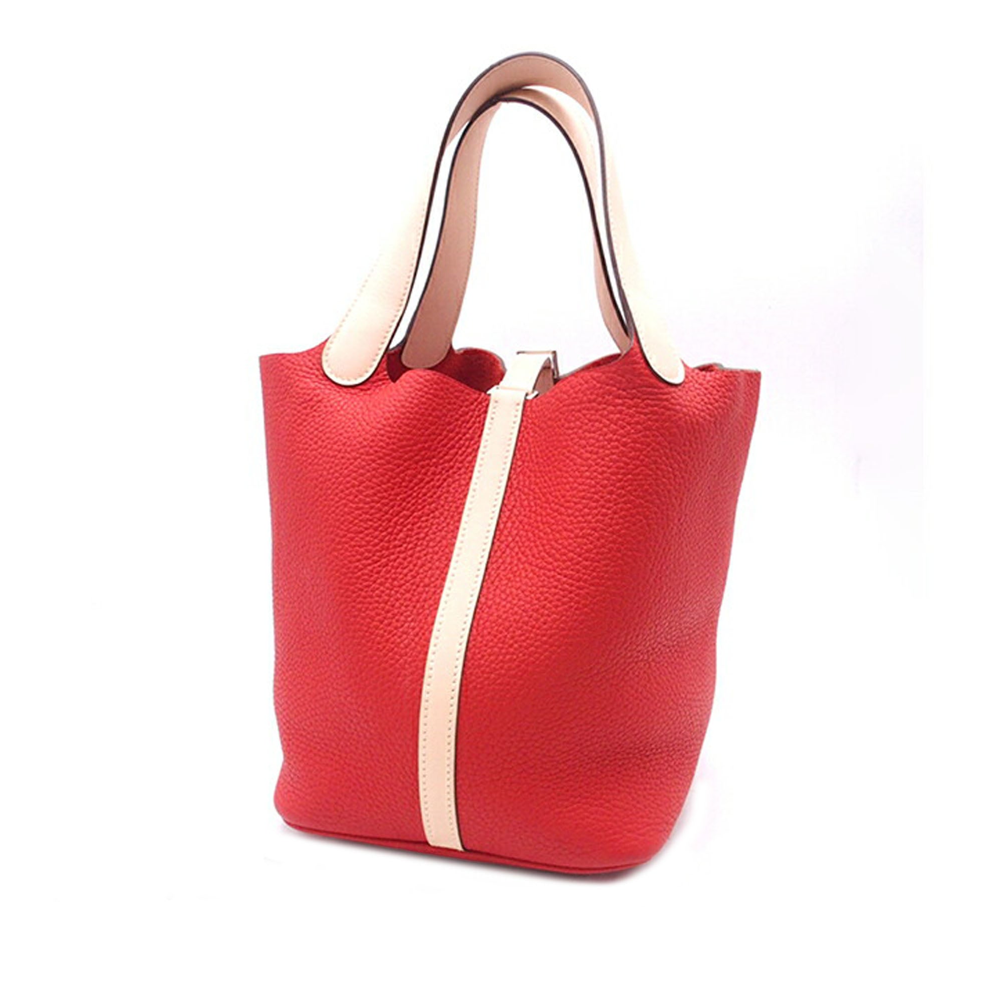 Hermès Bicolor Clemence and Swift Picotin Lock 22 - image 2