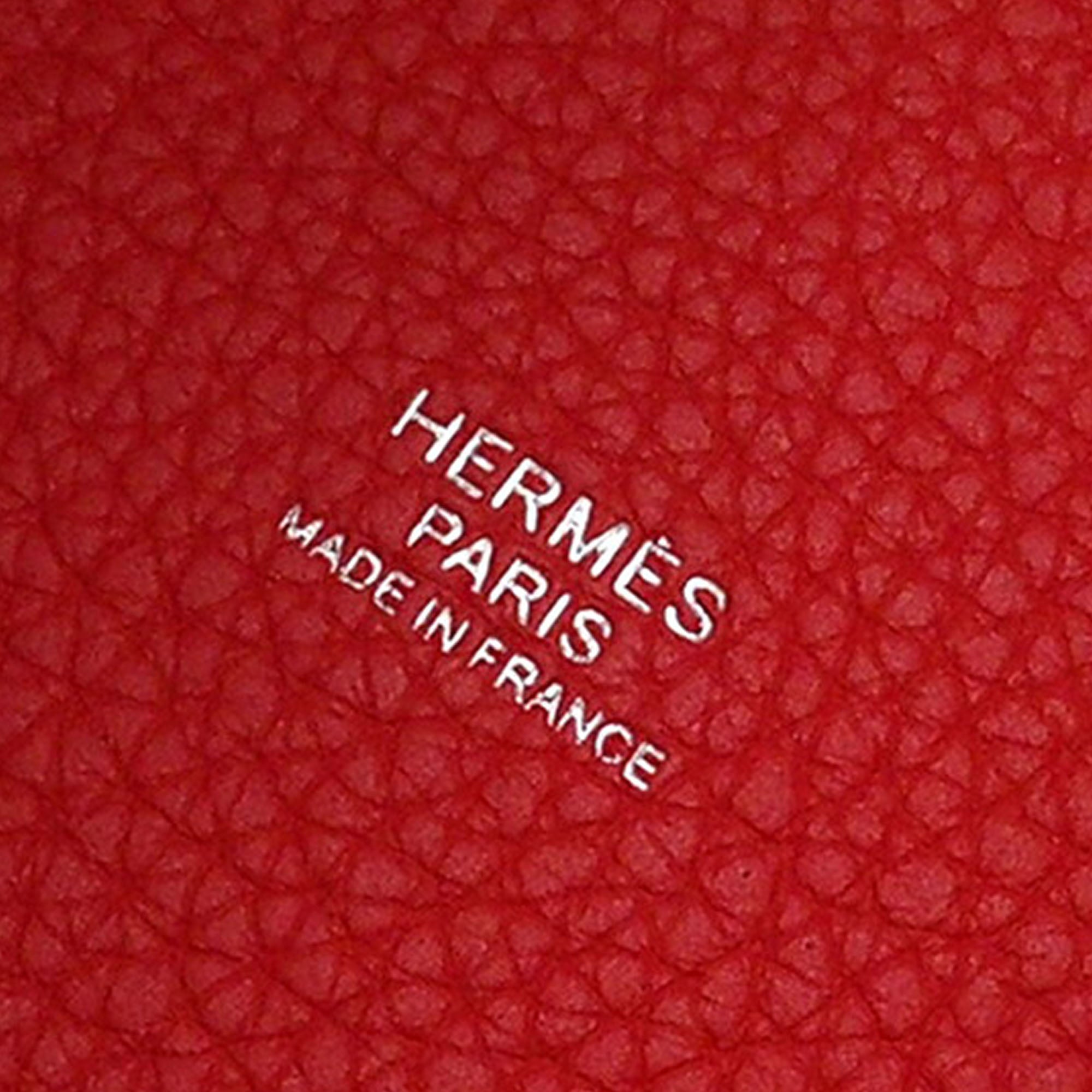 Hermès Bicolor Clemence and Swift Picotin Lock 22 - image 5