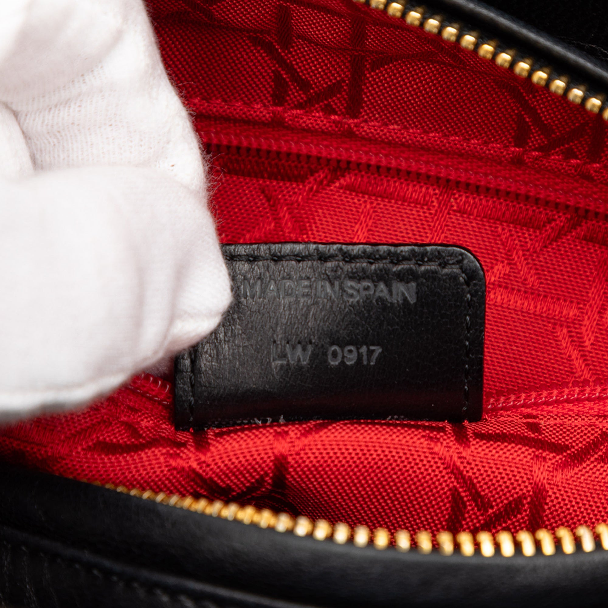 Dior Medium Lambskin Cannage Lady Dior - image 6