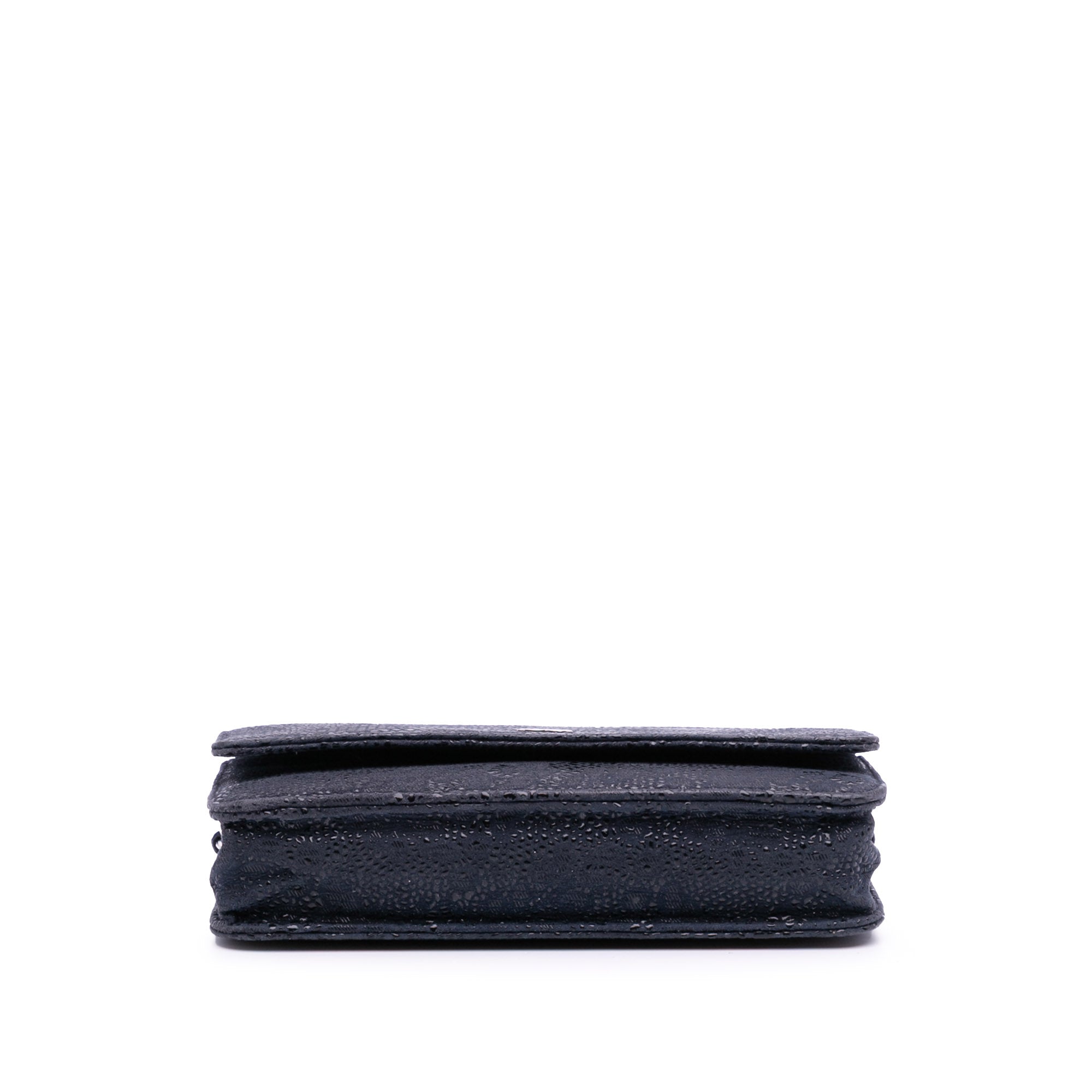 Chanel CC Lace Overlay Goatskin Wallet On Chain - image 3
