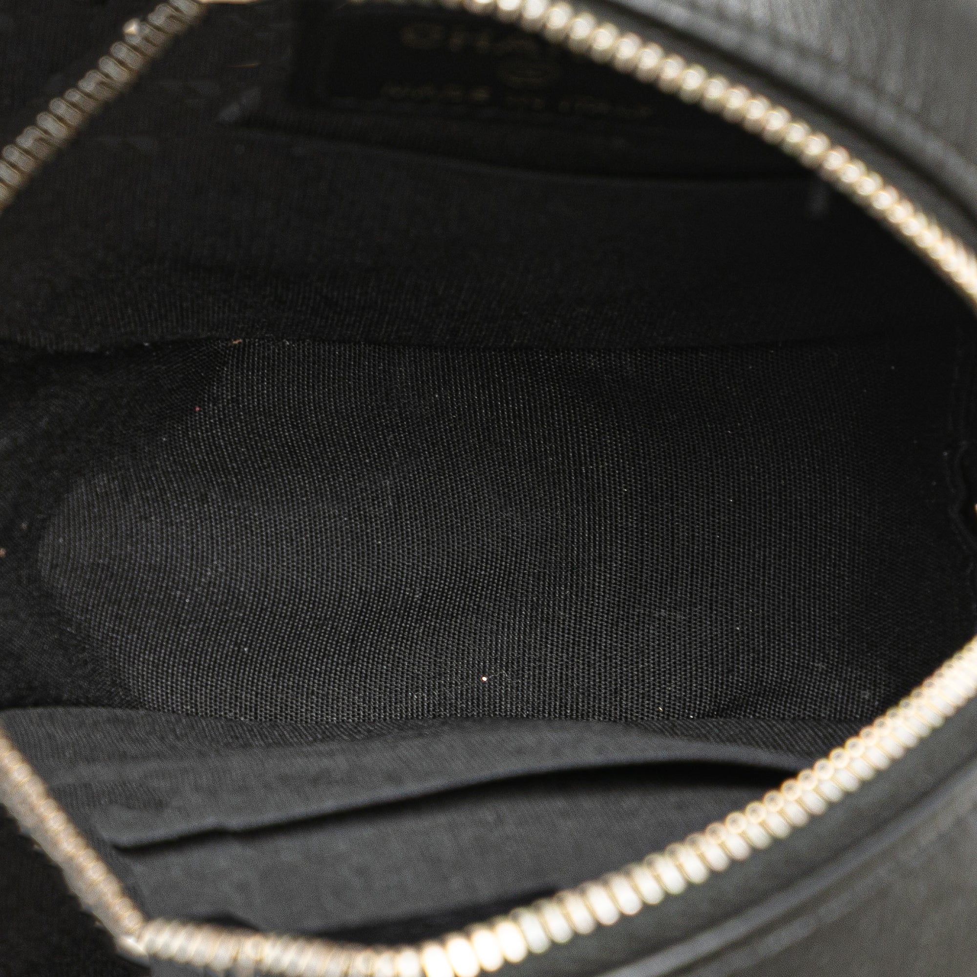 Chanel Quilted Calfskin Pearl Studded Round Clutch with Chain - image 4