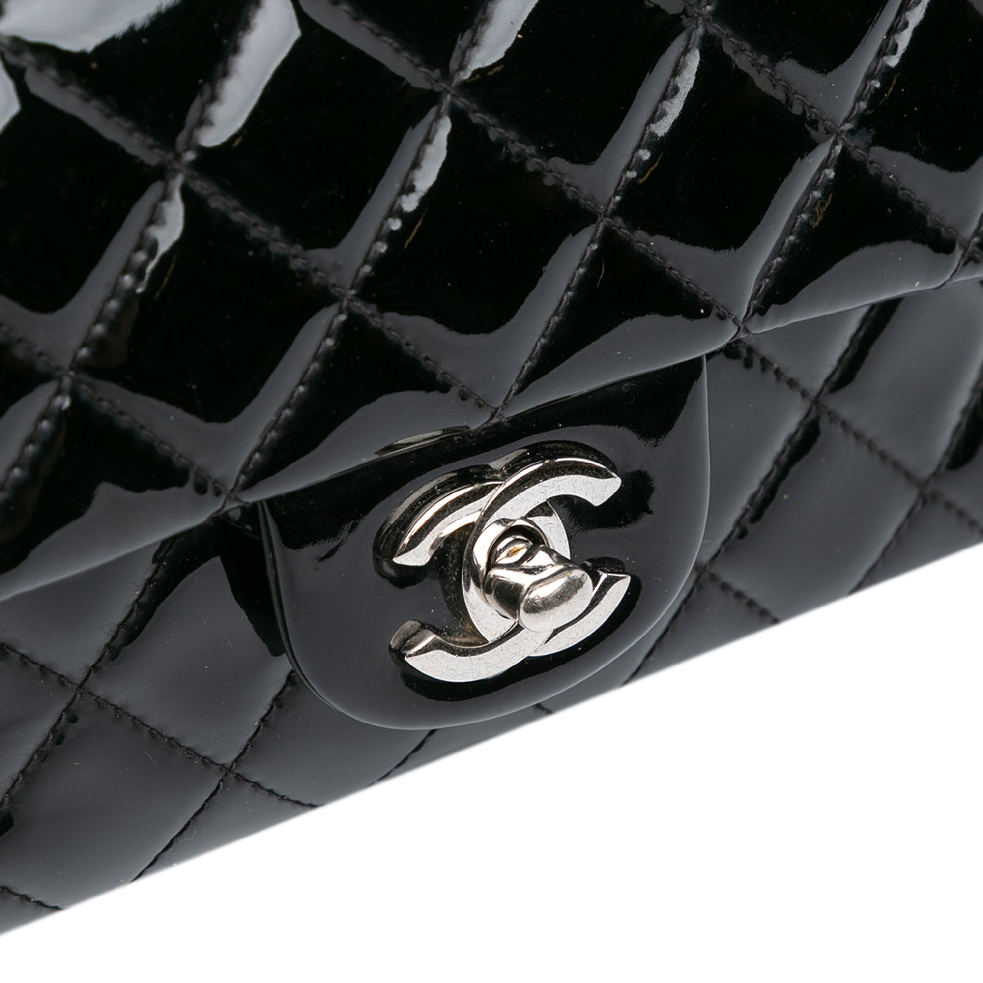 Chanel Mini Rectangular Classic Patent Single Flap - image 6