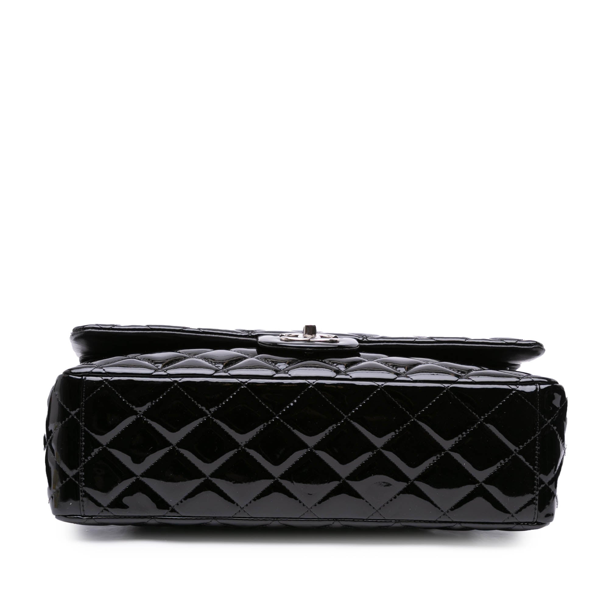Chanel Maxi Classic Patent Double Flap - image 3