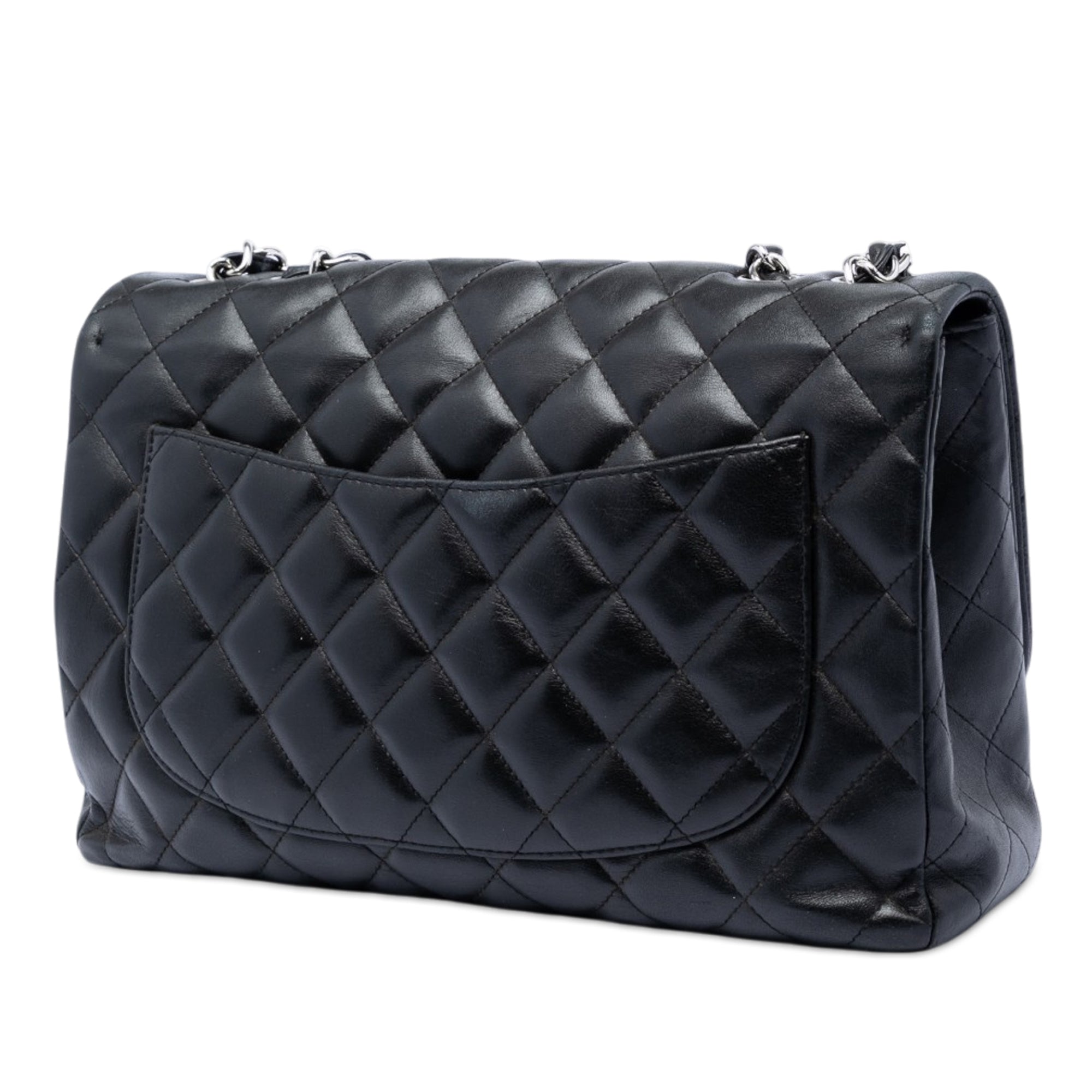 Chanel Jumbo Classic Lambskin Single Flap - image 2