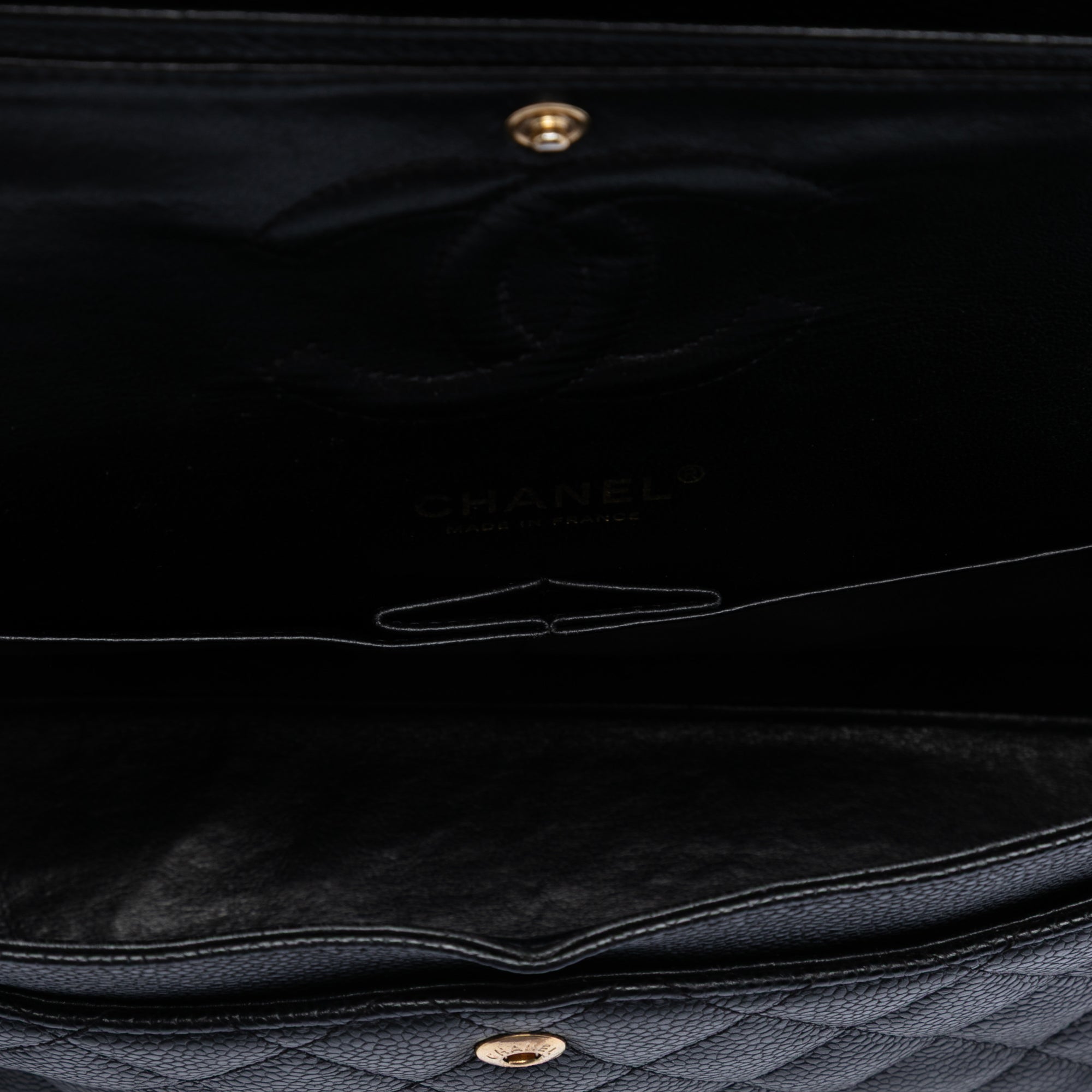 Chanel Medium Classic Caviar Double Flap - image 4