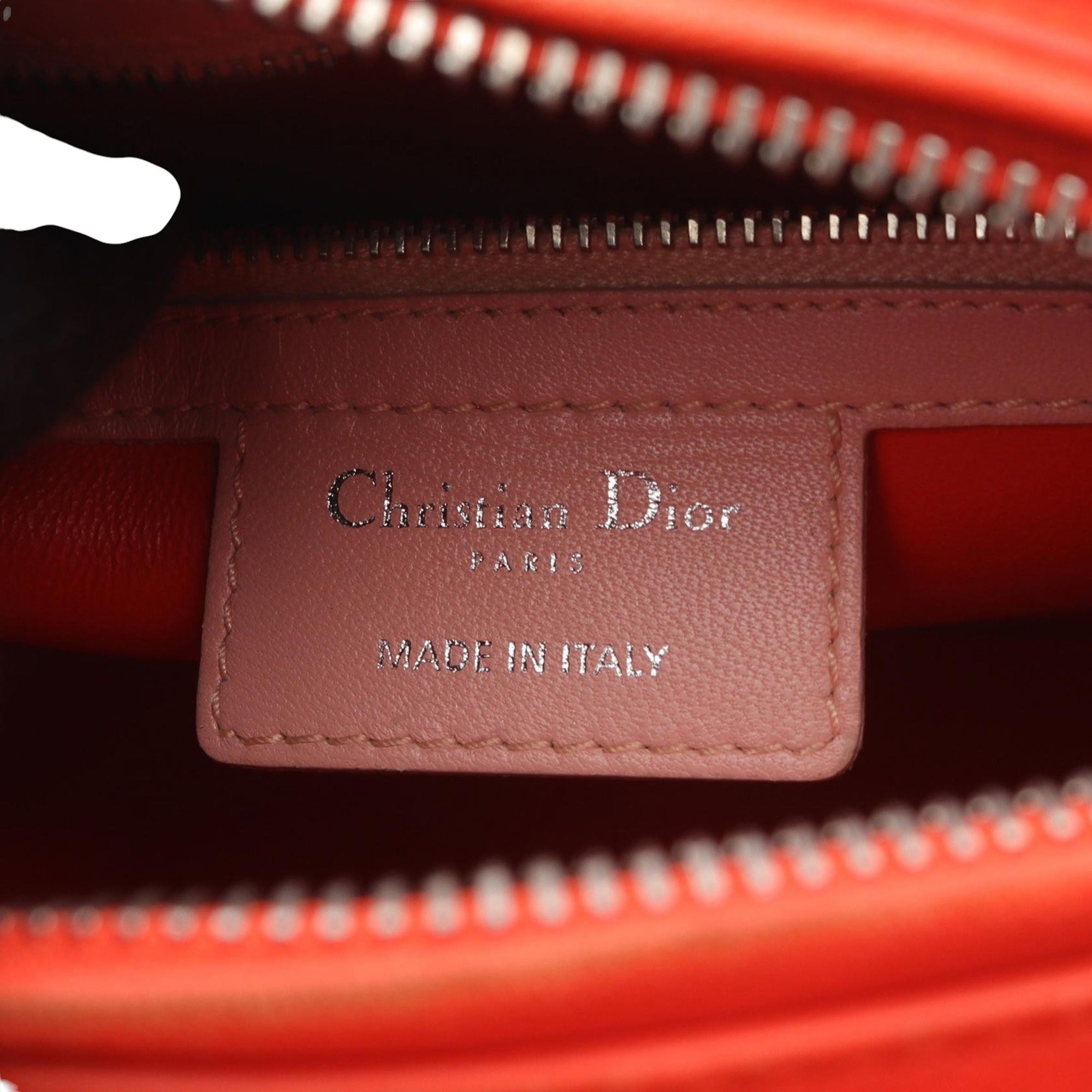 Dior Medium Tricolor Lambskin Cannage Lady Dior - image 4