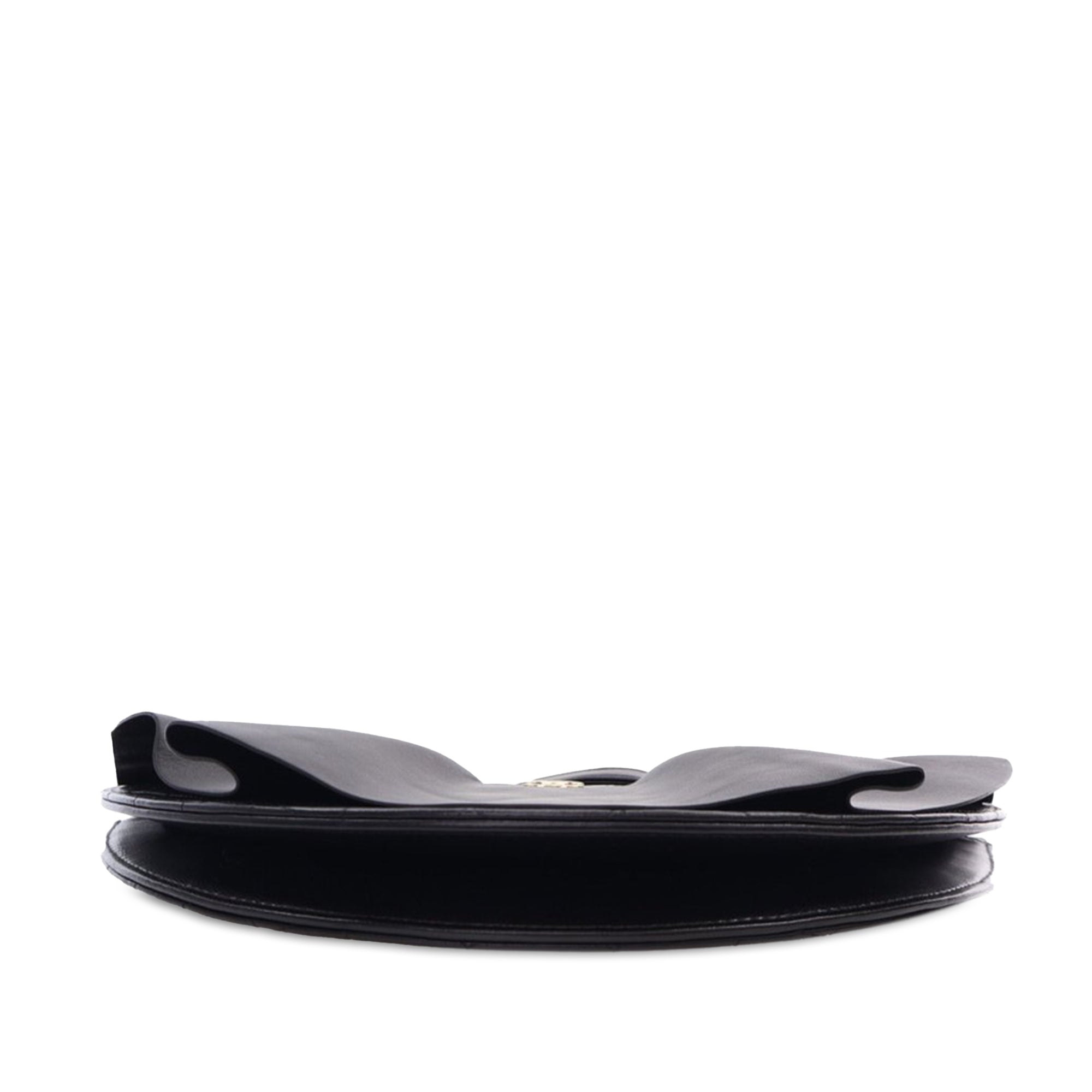 Chanel Quilted Lambskin Wave Clutch - image 4