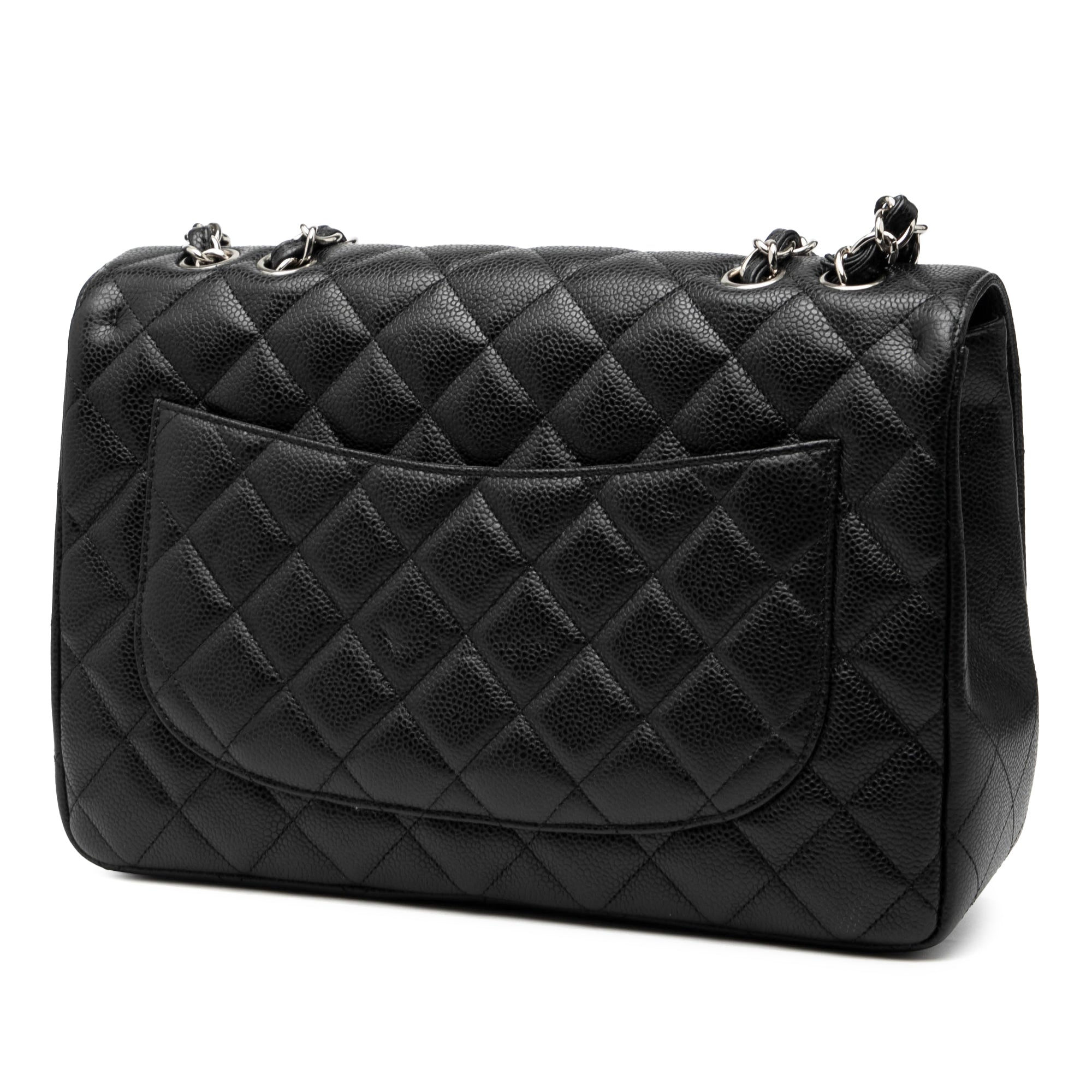 Chanel Jumbo Classic Caviar Double Flap - image 2