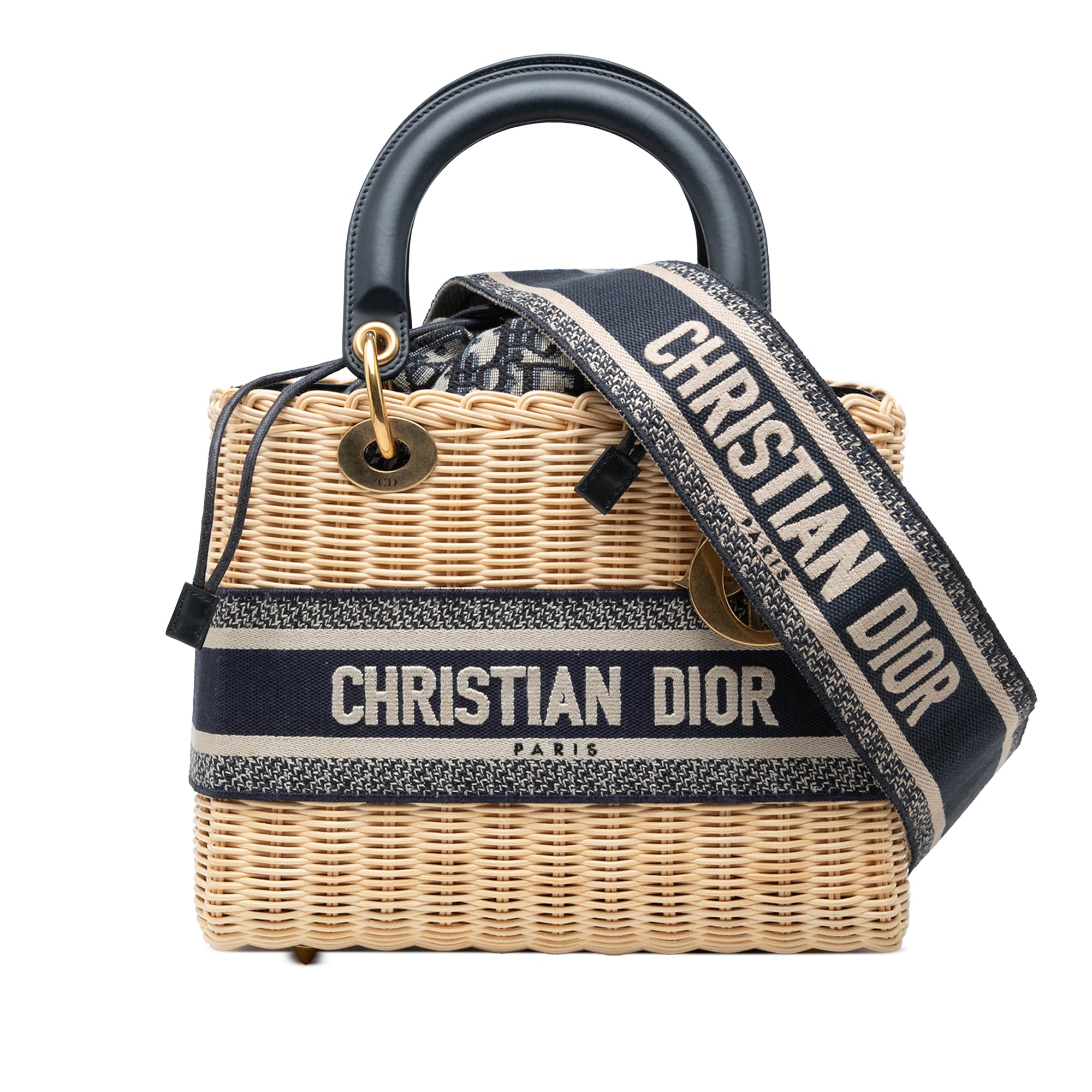 Dior Medium Wicker Oblique Lady Dior - image 1