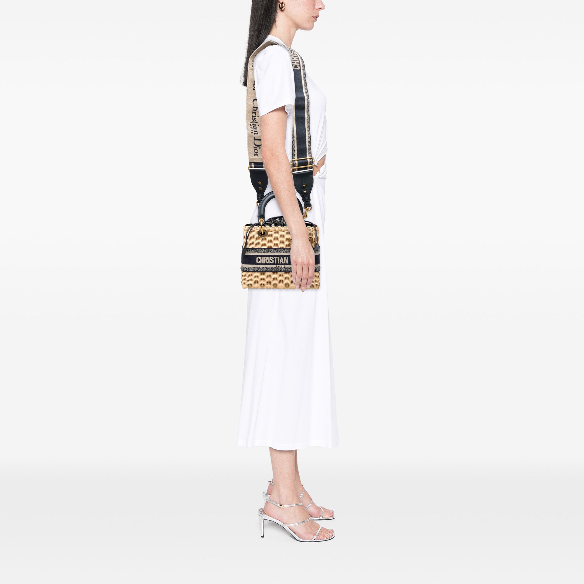 Dior Medium Wicker Oblique Lady Dior - image 5