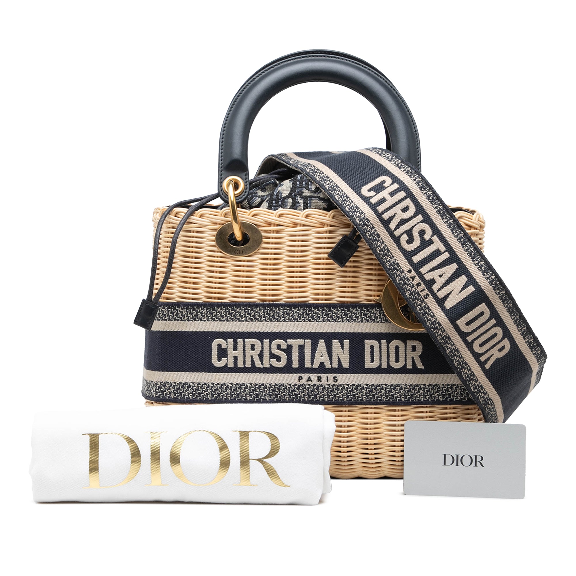 Dior Medium Wicker Oblique Lady Dior - image 6