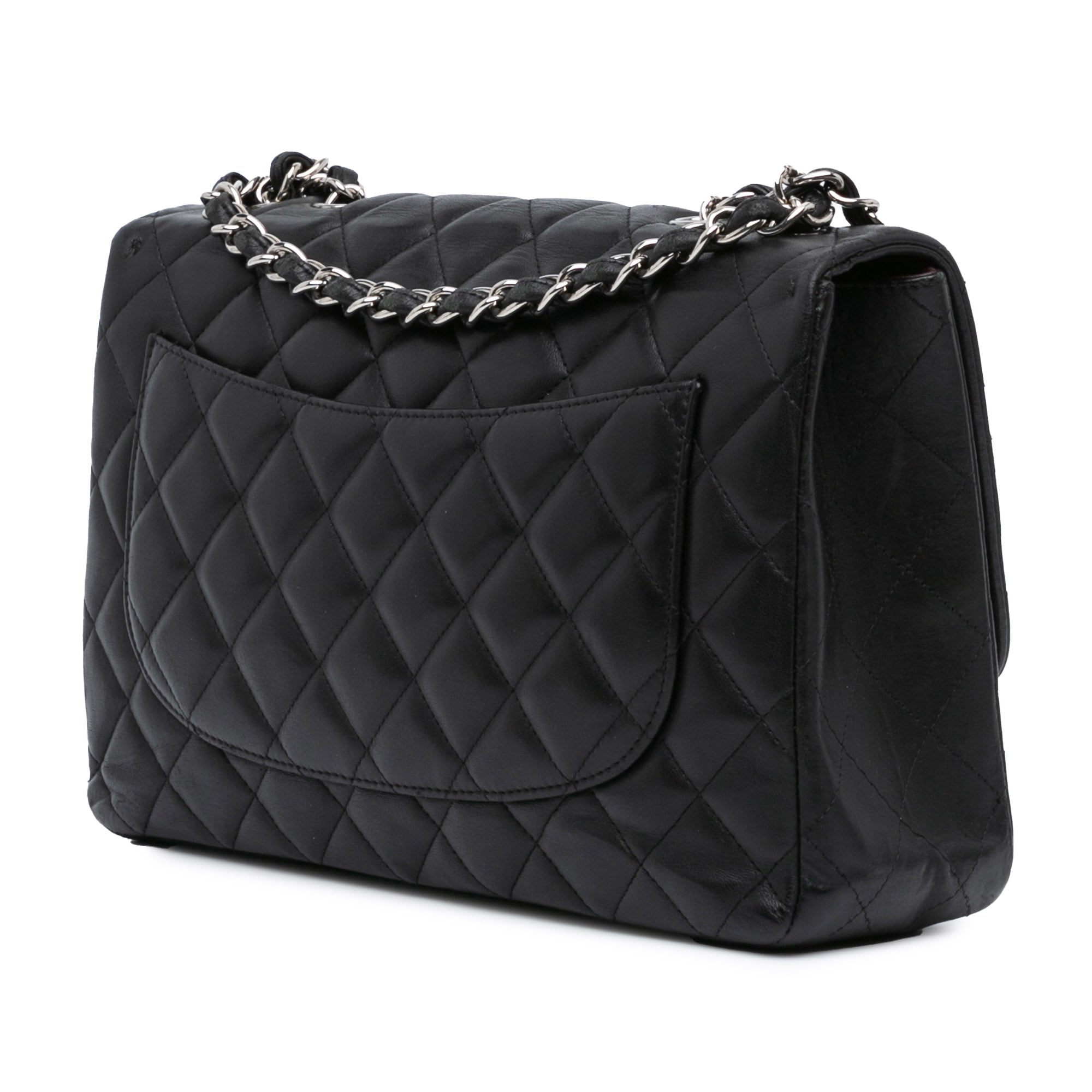 Chanel Jumbo Classic Lambskin Single Flap - image 2
