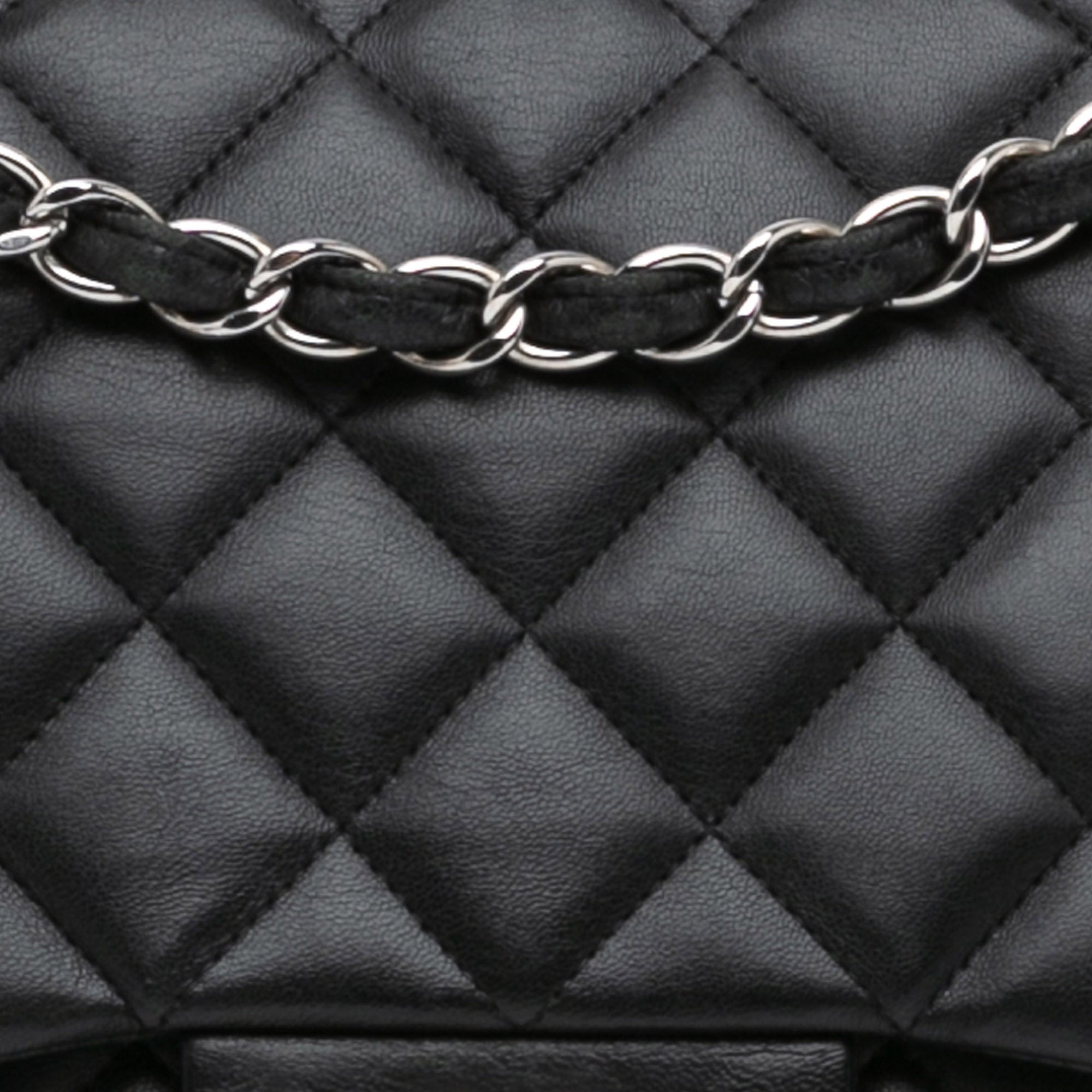 Chanel Jumbo Classic Lambskin Single Flap - image 7