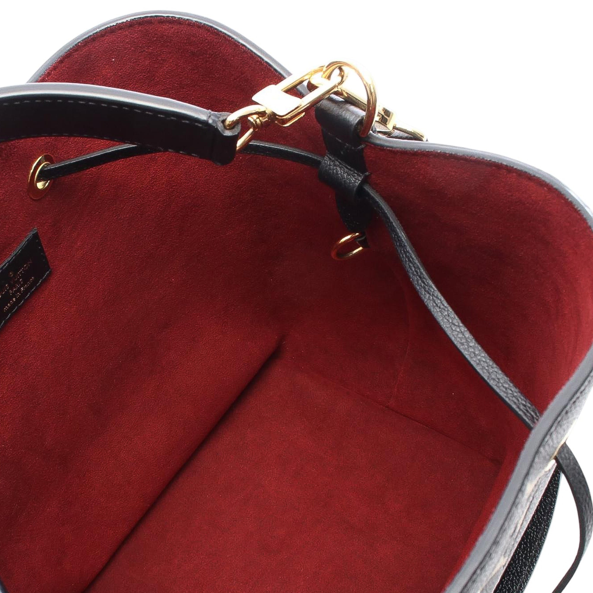 Louis Vuitton LOUIS VUITTON NeoNoe MM Bicolor Handbag M45497 Monogram empreinte leather Black Beige Beige Used Women - image 3