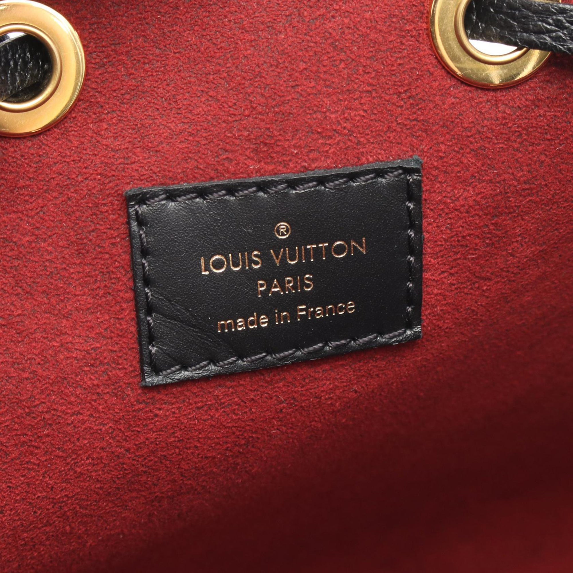 Louis Vuitton LOUIS VUITTON NeoNoe MM Bicolor Handbag M45497 Monogram empreinte leather Black Beige Beige Used Women - image 4
