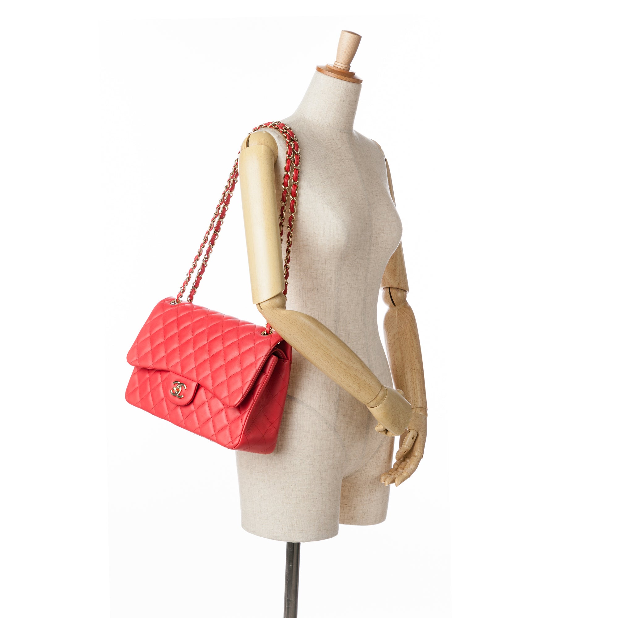 Chanel Jumbo Classic Lambskin Double Flap - image 12