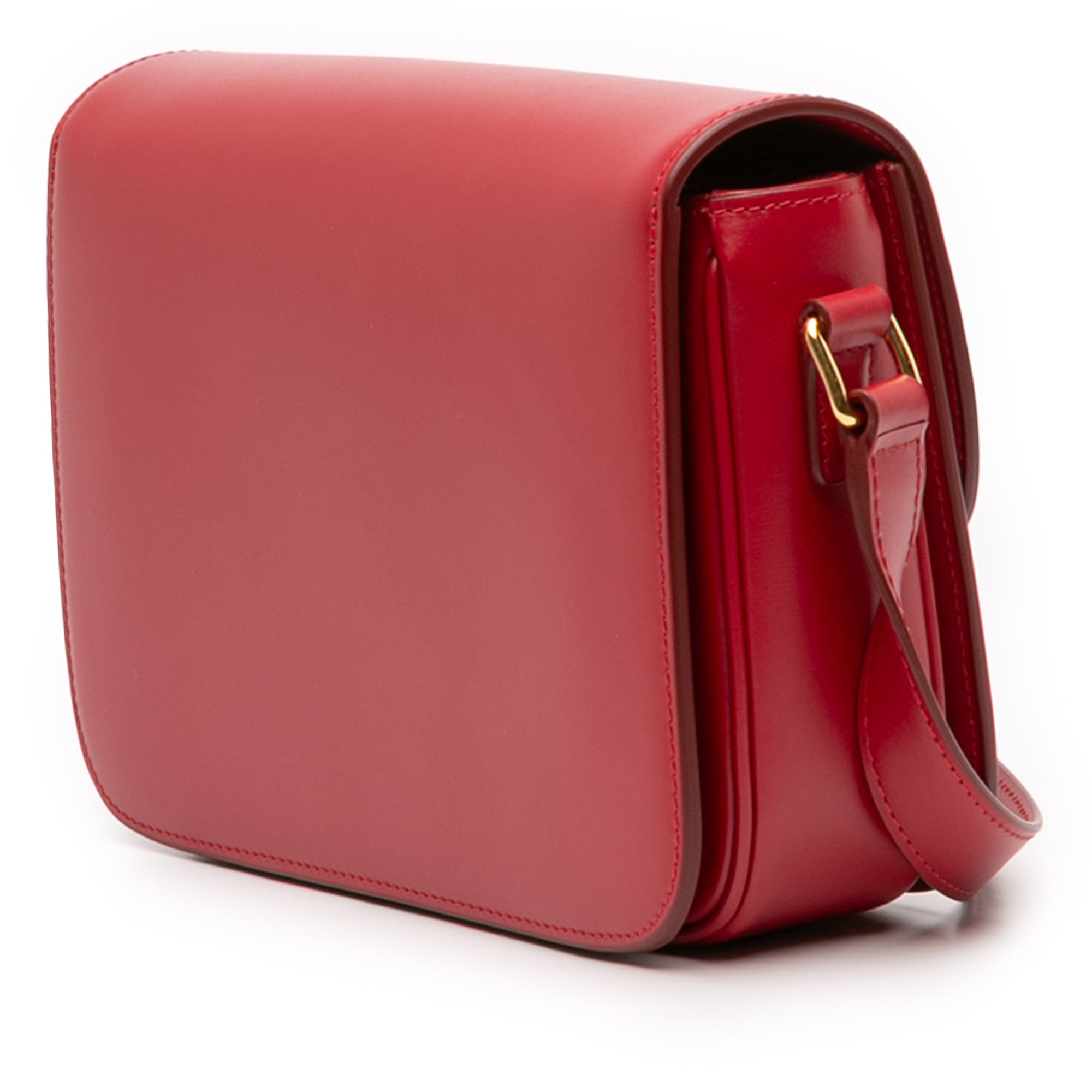 Celine Classique Shiny Calfskin Triomphe Crossbody - image 2