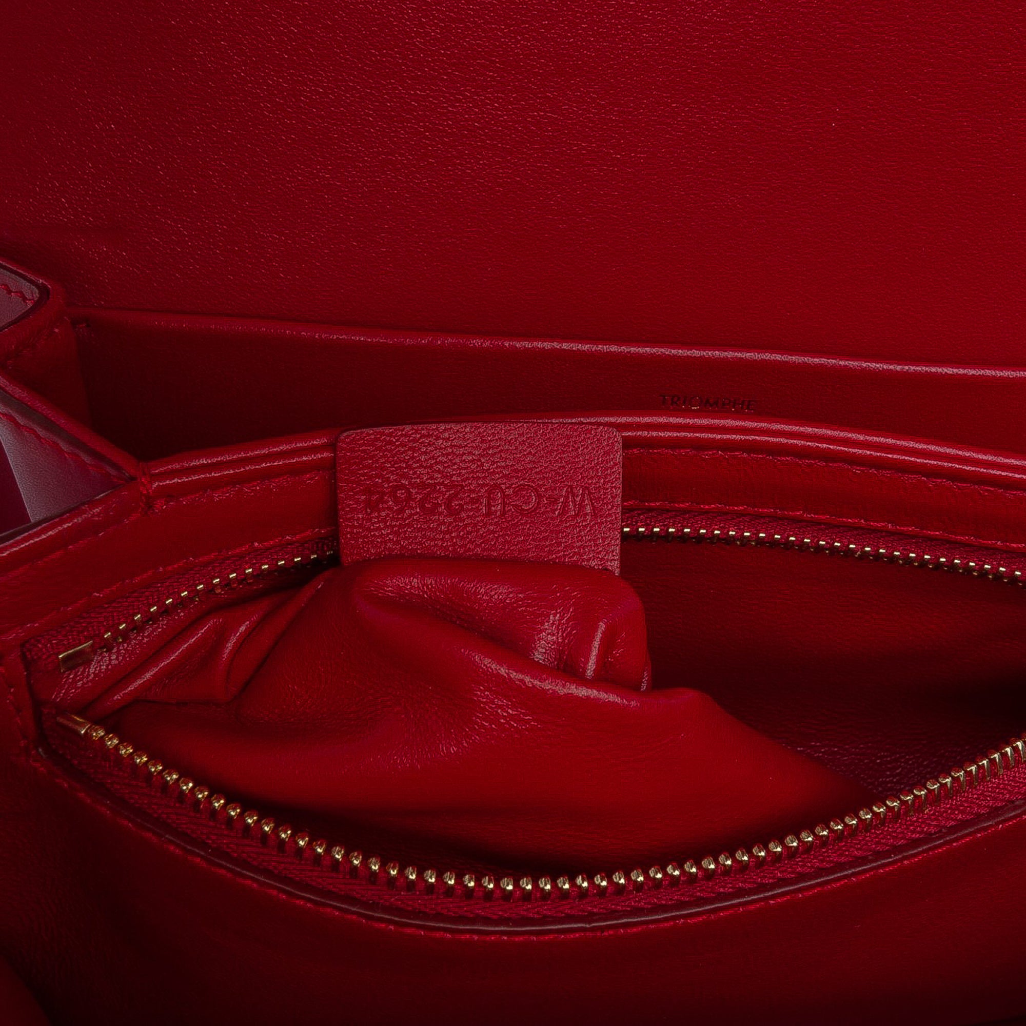 Celine Classique Shiny Calfskin Triomphe Crossbody - image 6