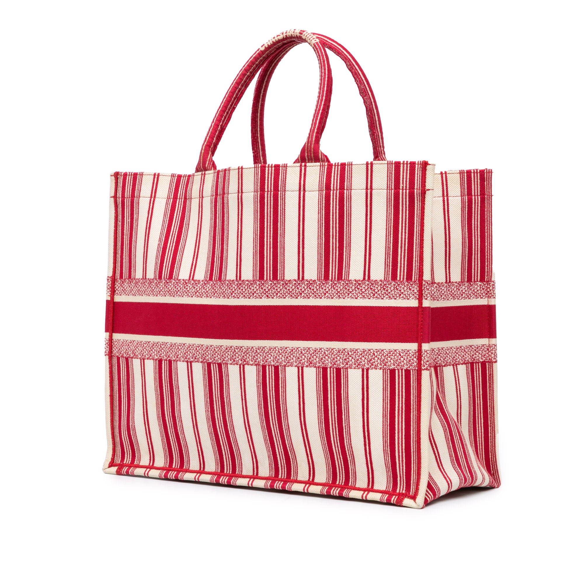 Dior Large Striped Book Tote - image 2
