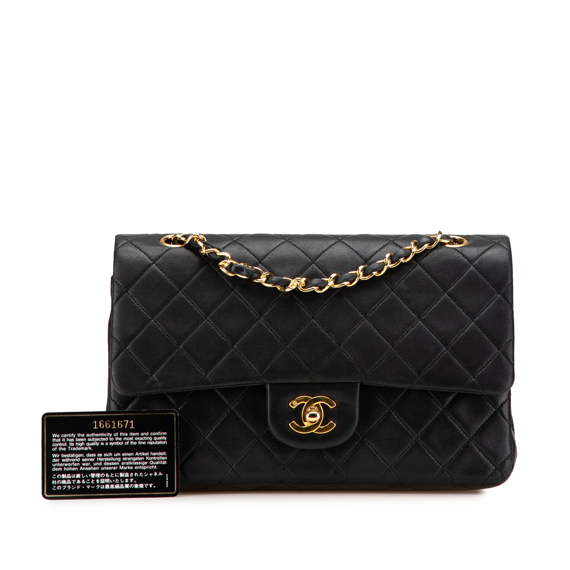Chanel Medium Classic Lambskin Double Flap - image 14