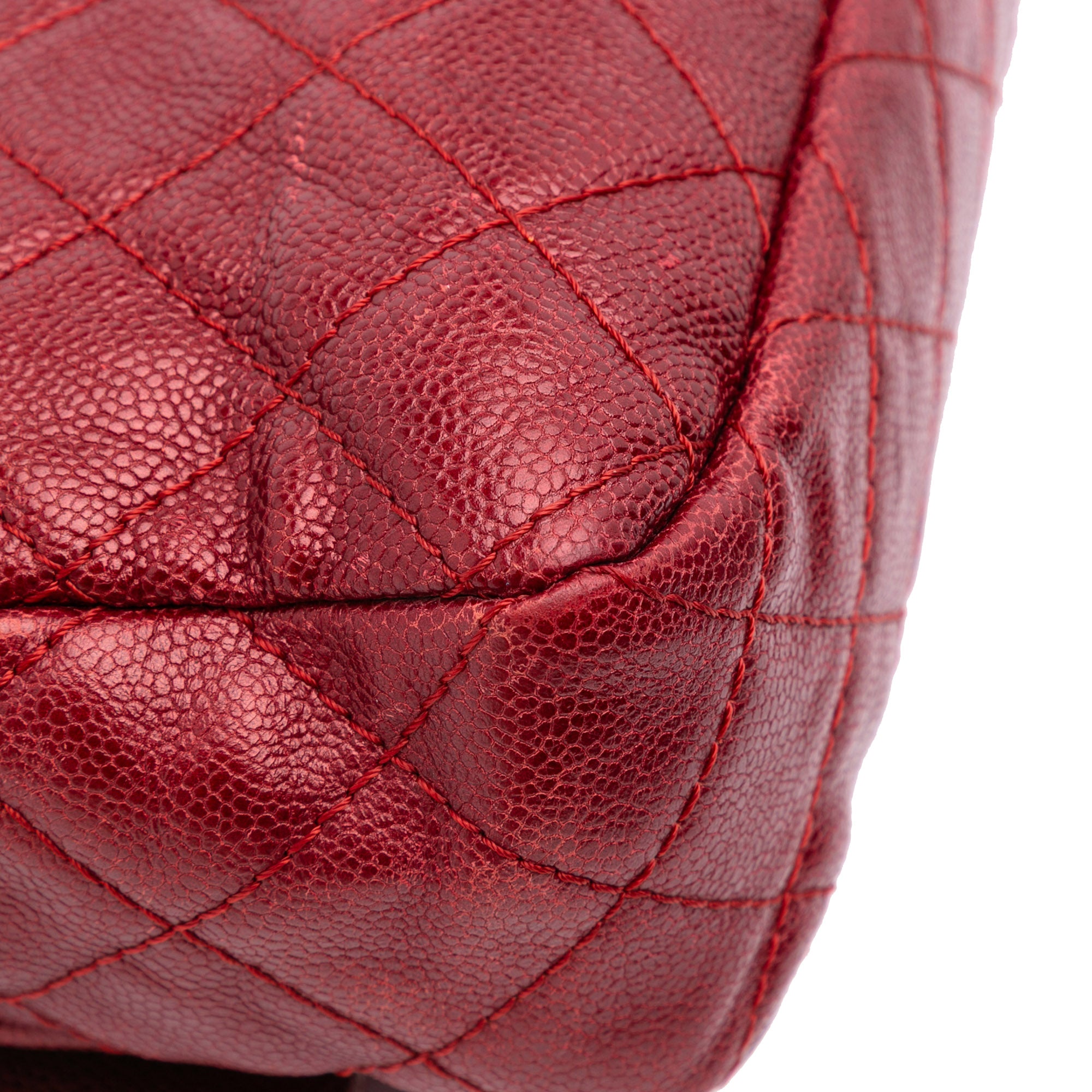 Chanel Medium Quilted Caviar Easy Flap - image 11