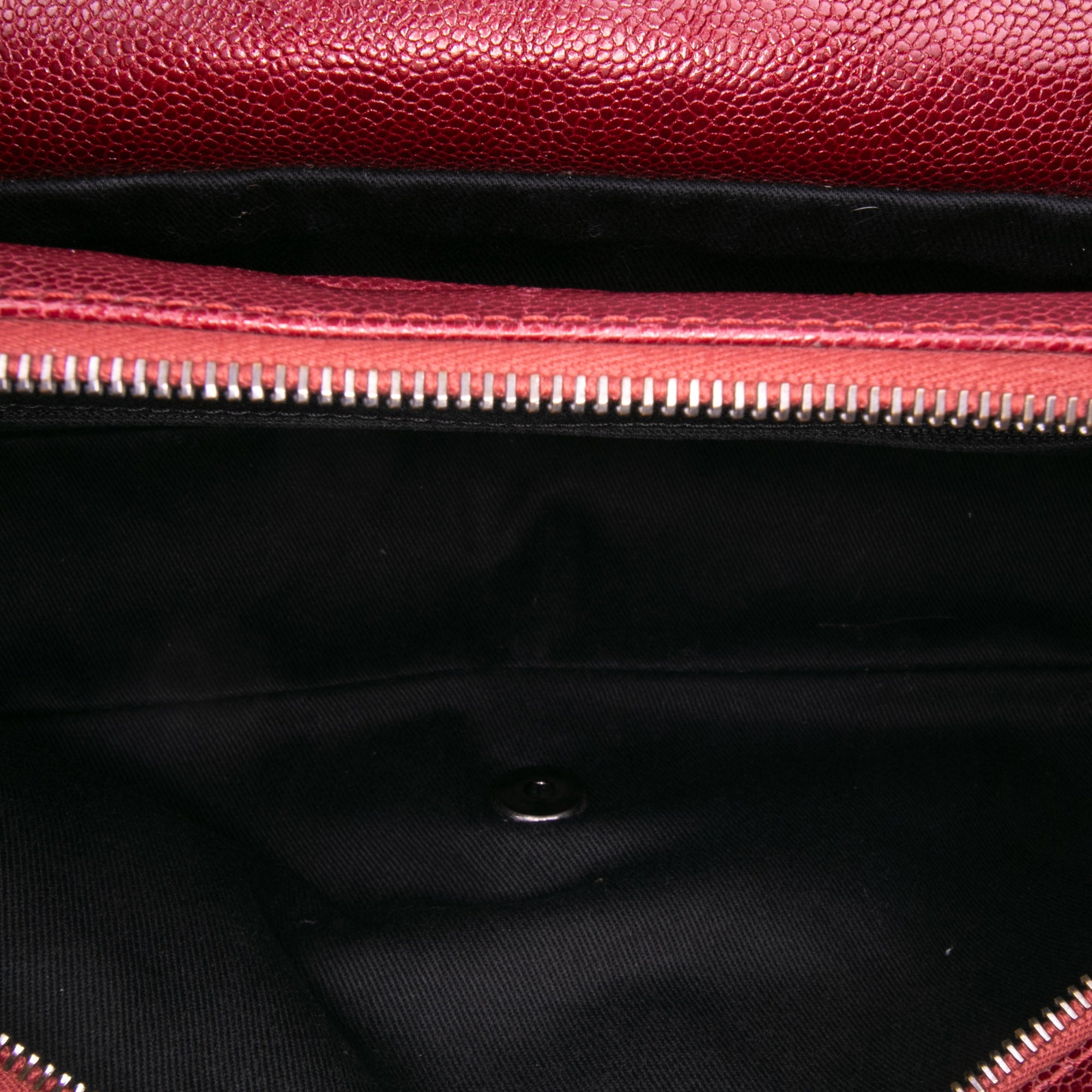 Chanel Medium Quilted Caviar Easy Flap - image 4