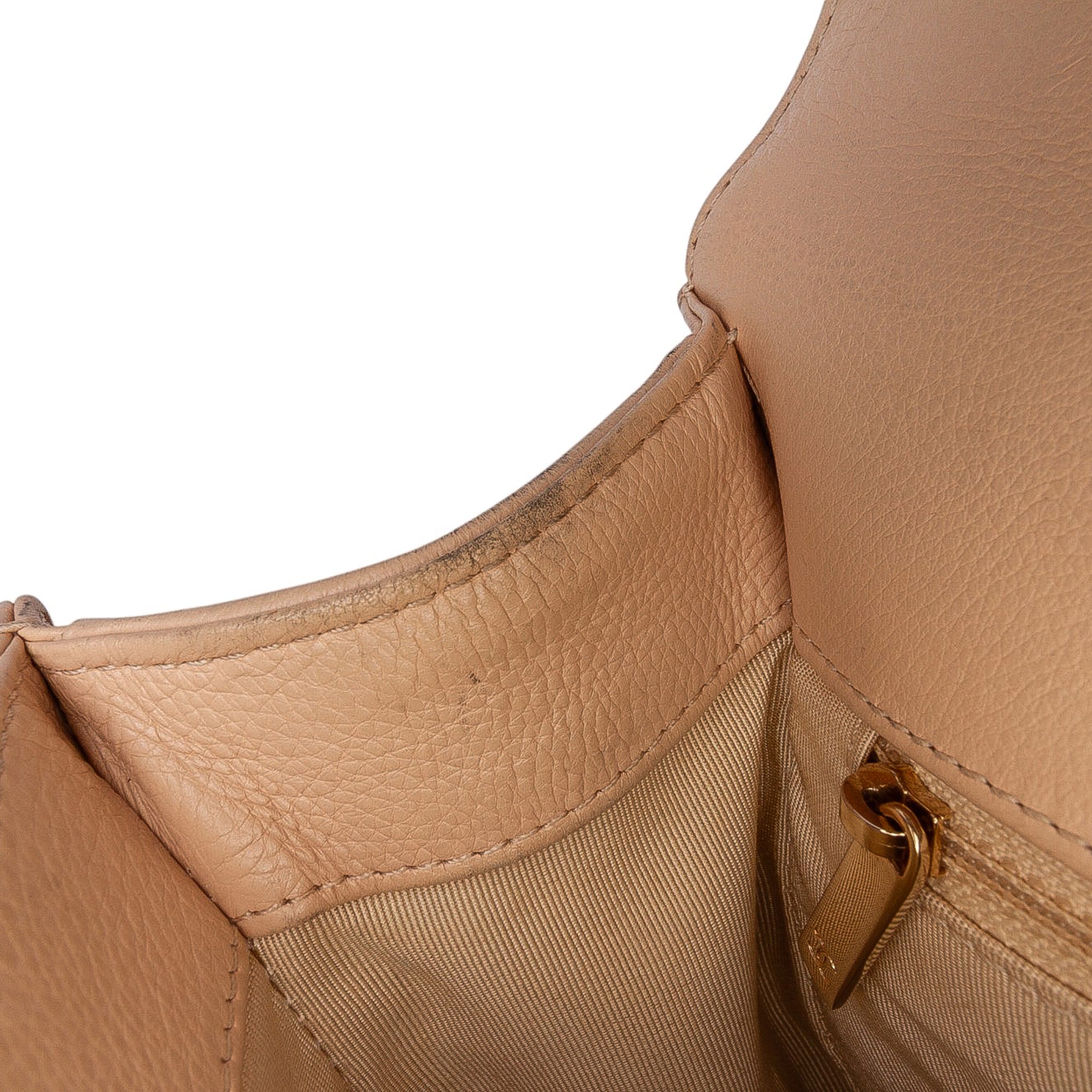 Chanel Medium Quilted Calfskin Label Click Flap - image 8