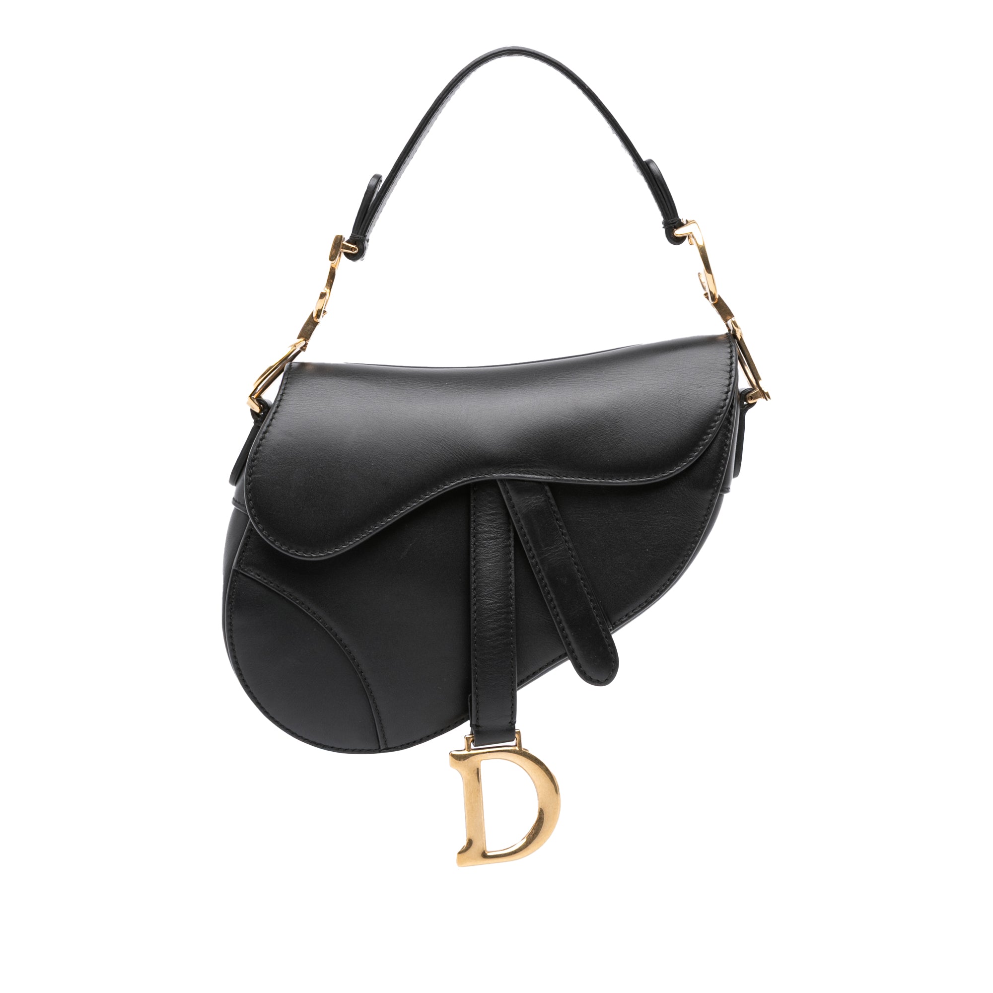 Dior Mini Smooth Calfskin Saddle Bag - image 1