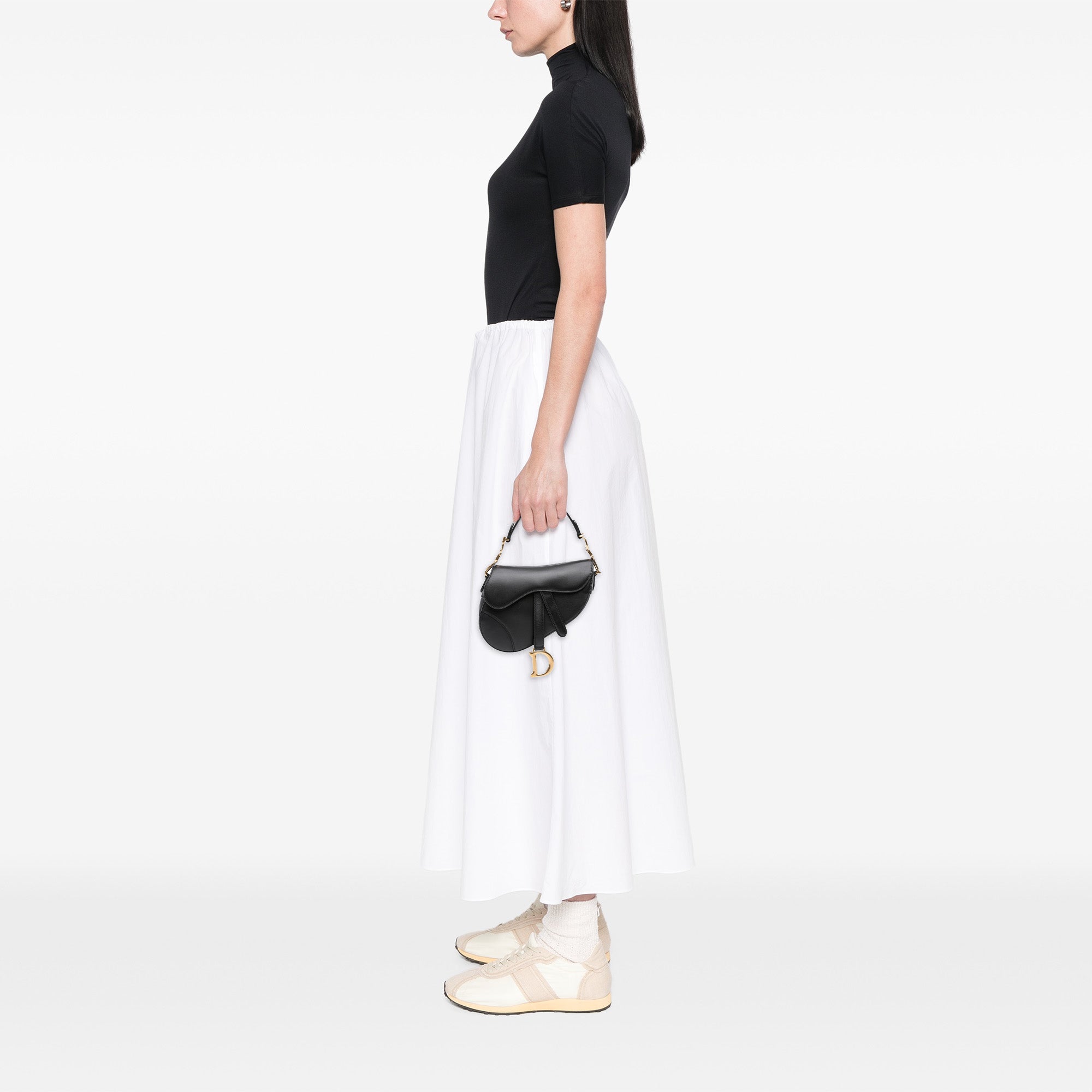 Dior Mini Smooth Calfskin Saddle Bag - image 10