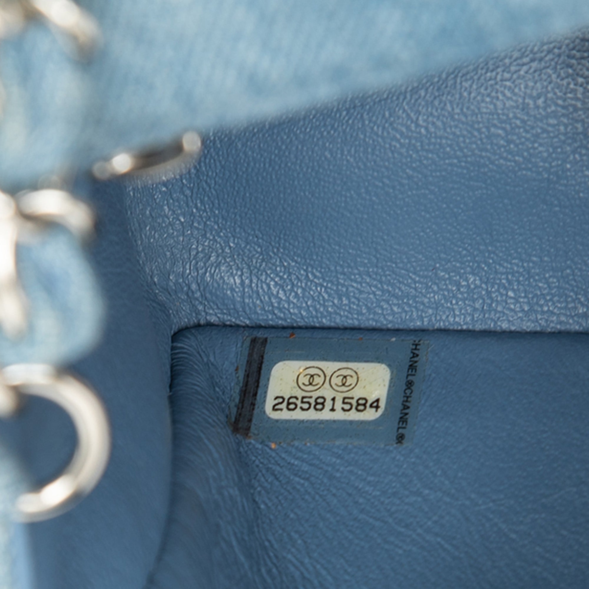 Chanel Mini Rectangular Classic Denim Braided Single Flap - image 6