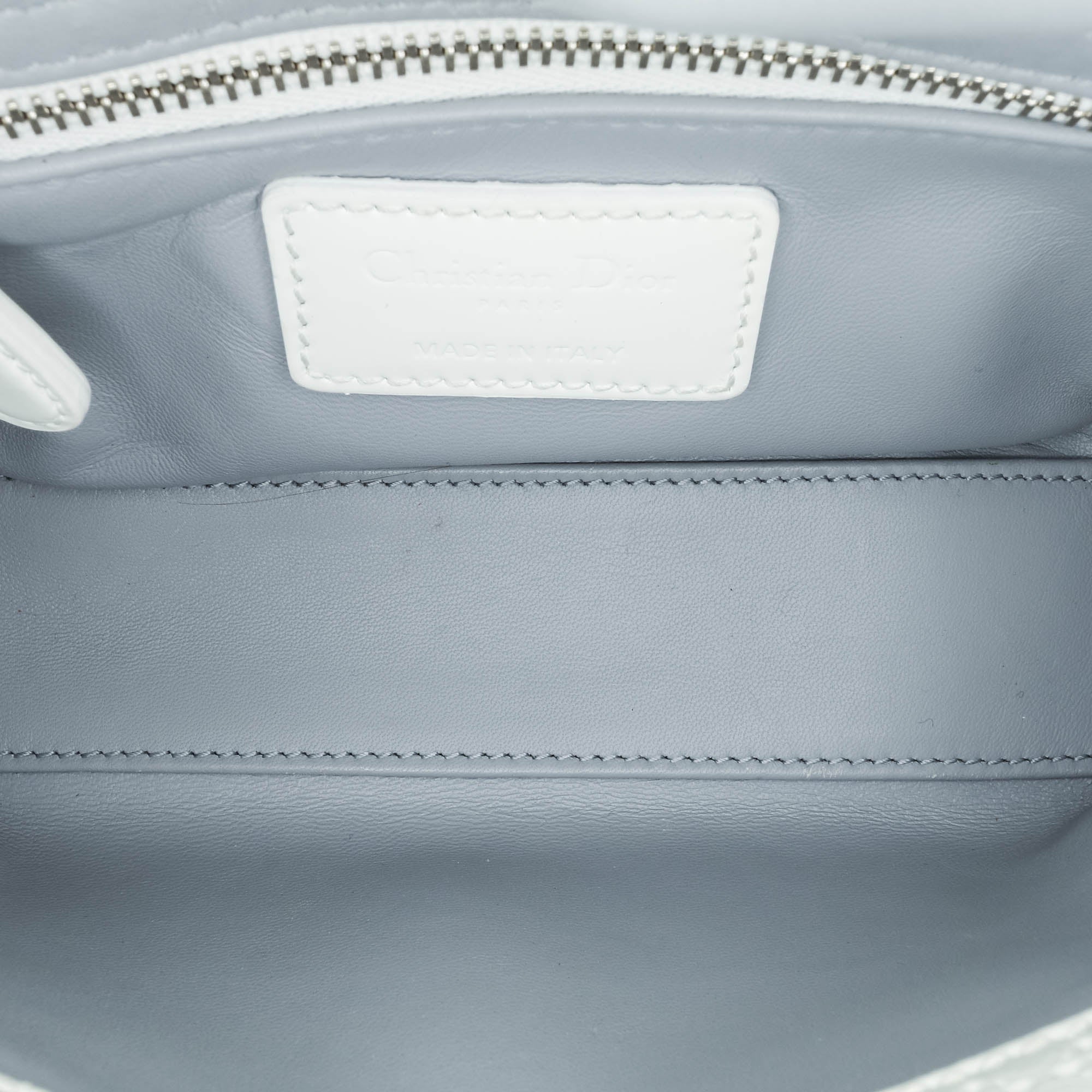 Dior Mini Patent Microcannage Lady Dior - image 4