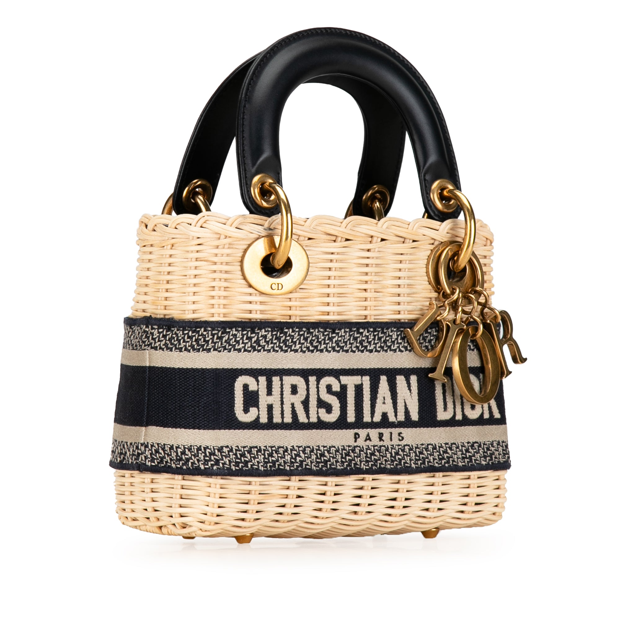 Dior Mini Wicker Oblique Lady Dior - image 2