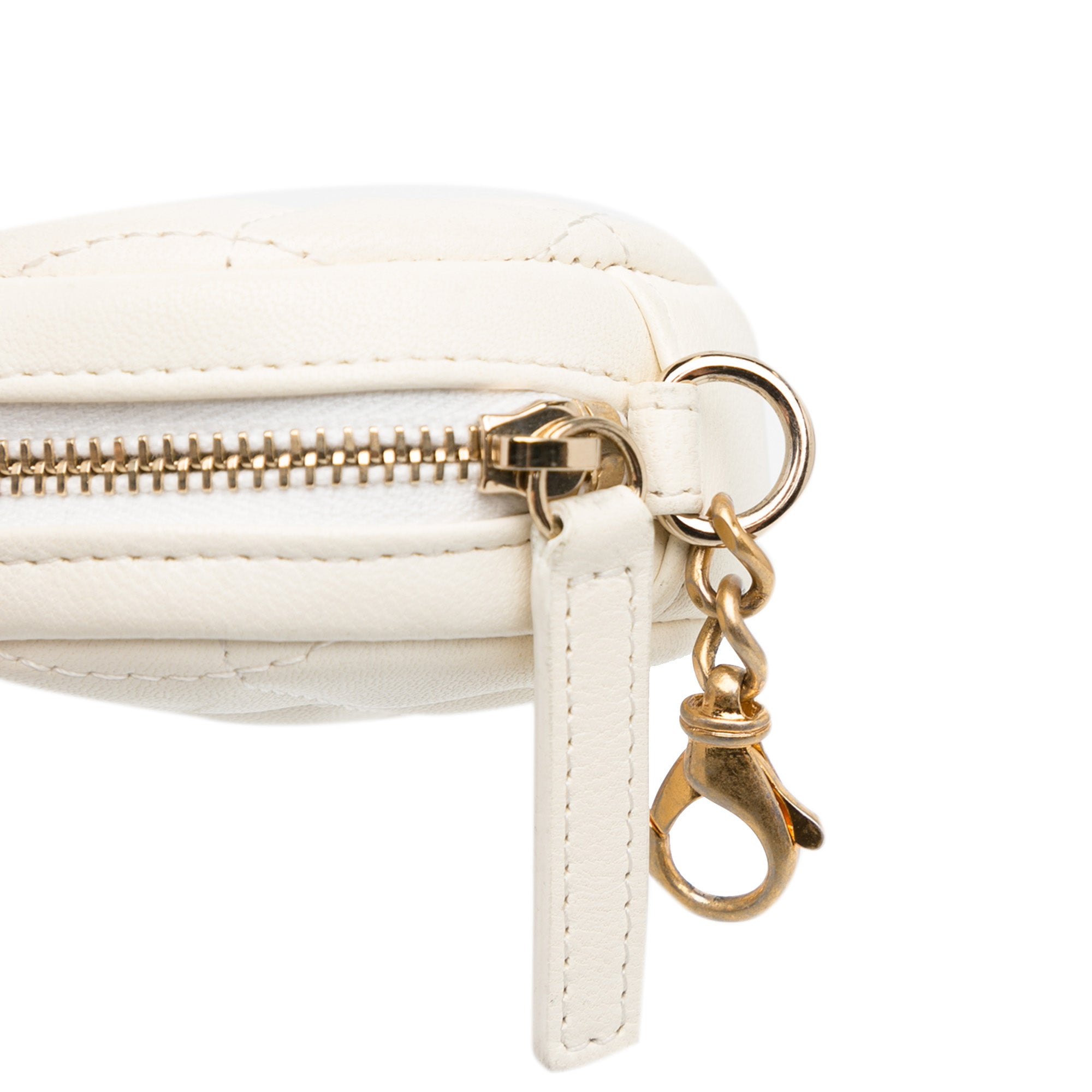 Chanel Tweed 19 Round Clutch with Chain - image 11