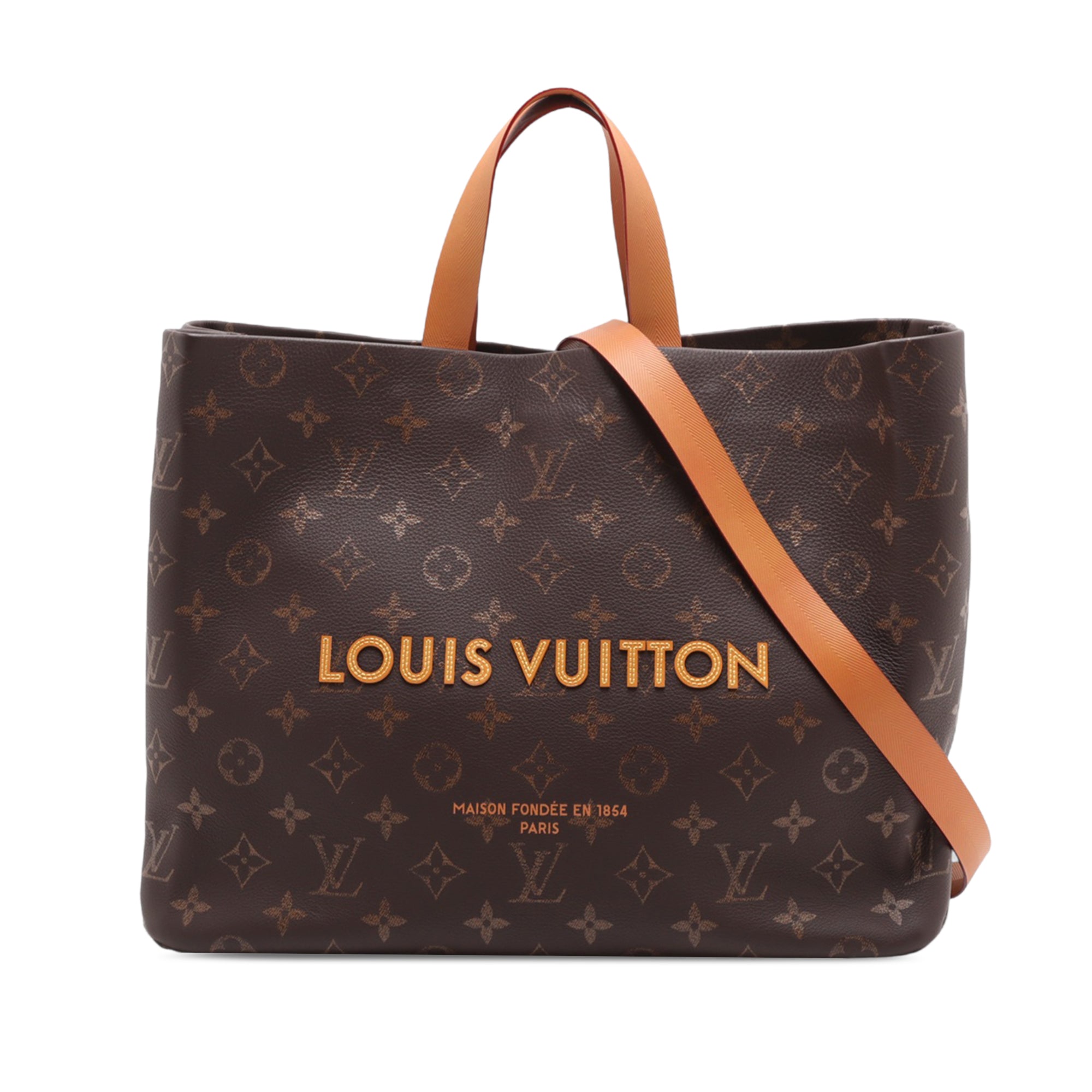 Louis Vuitton Autres Cuir Monogram Shopper Tote MM - image 1