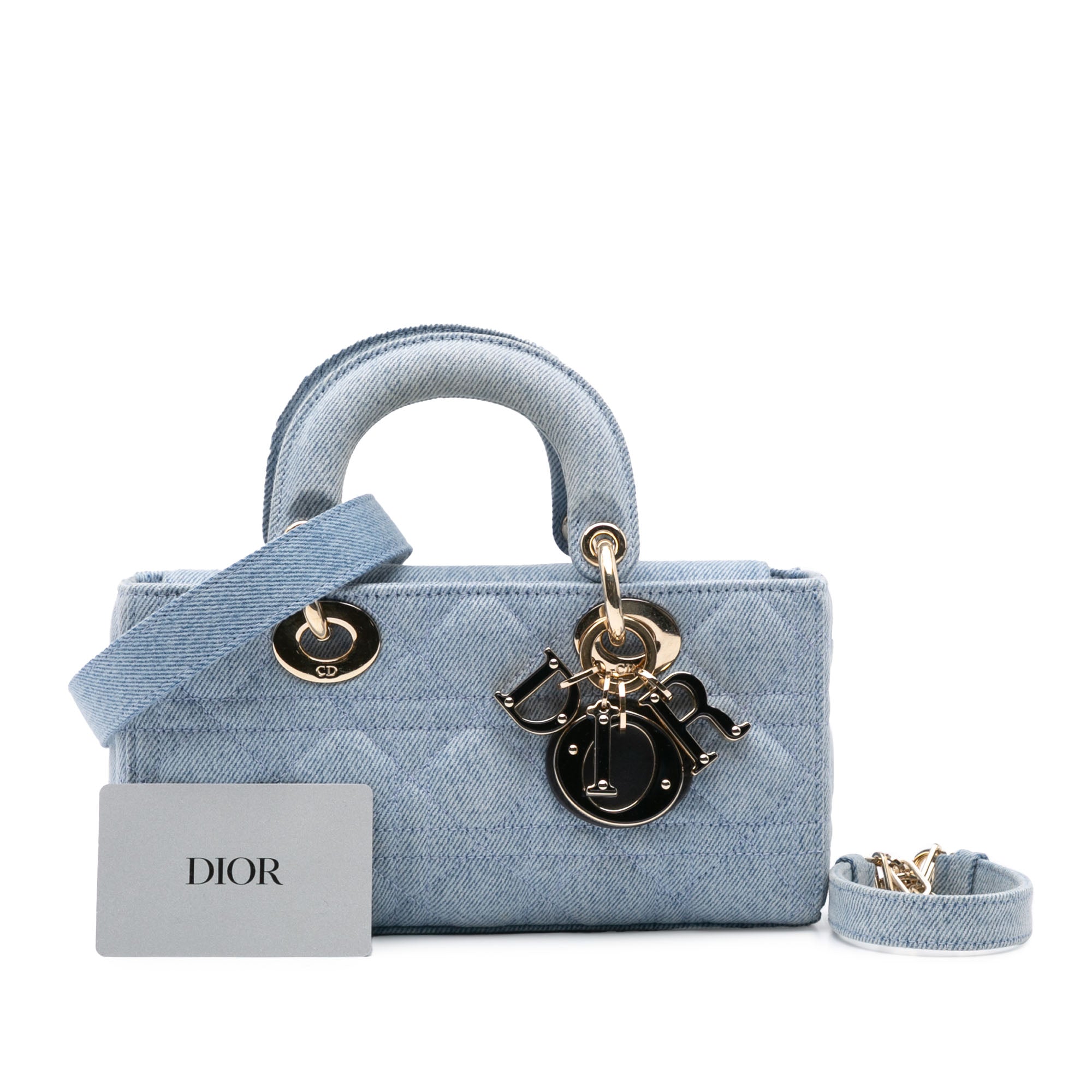 Dior Medium Denim Macrocannage Lady D Joy - image 10