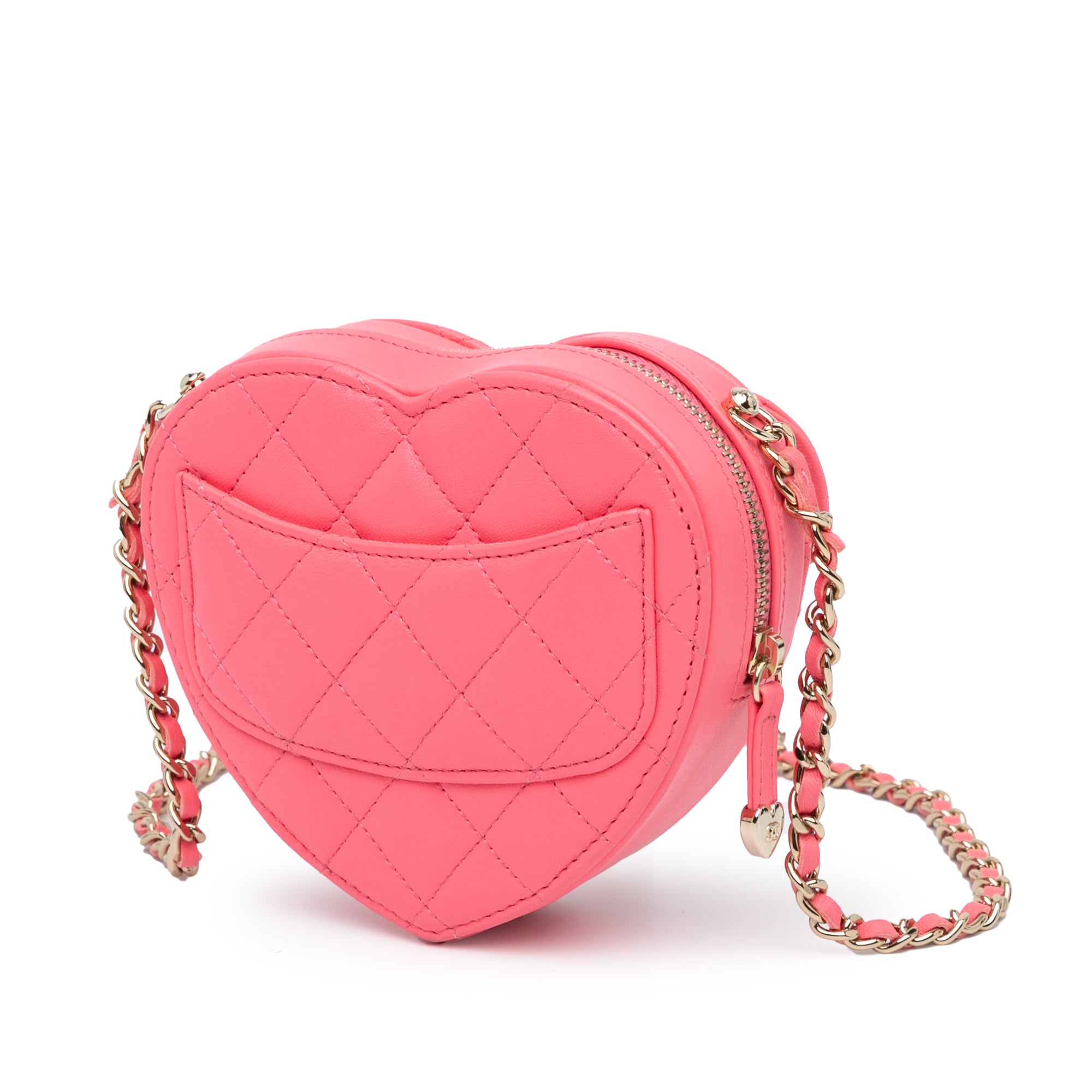 Chanel Mini Lambskin CC in Love Heart Crossbody - image 2