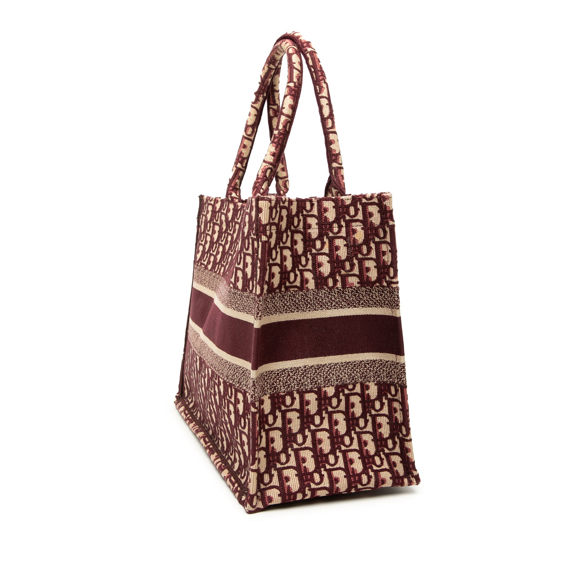 Dior Medium Oblique Embroidered Canvas Book Tote - image 2