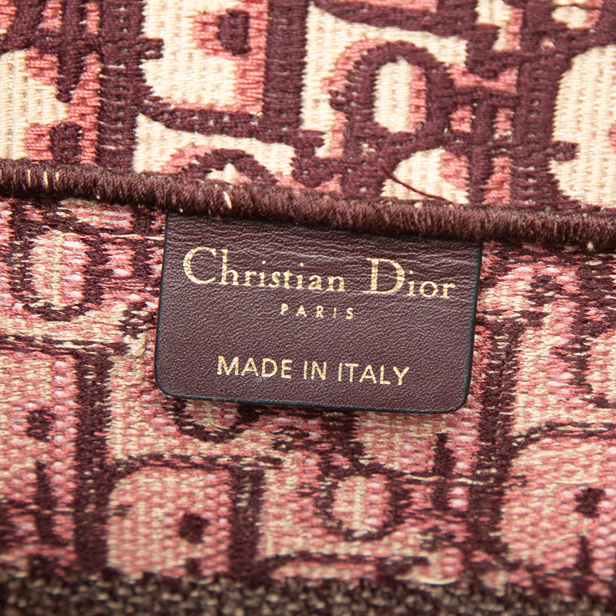 Dior Medium Oblique Embroidered Canvas Book Tote - image 5